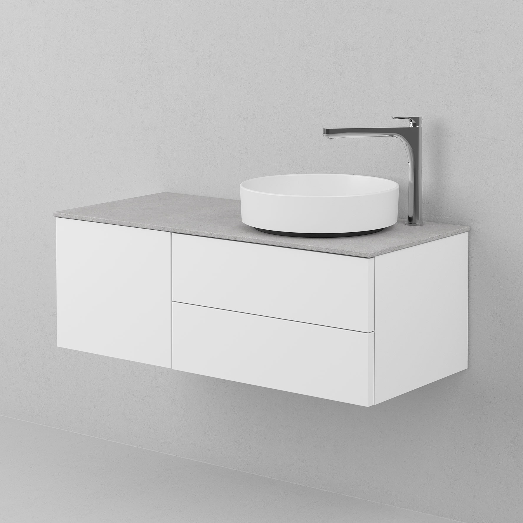 Tvättställsskåp INR Air Solid 1000 | badrum - badrumsmobler - tvattstallsskap-och-kommod | KakelKungen