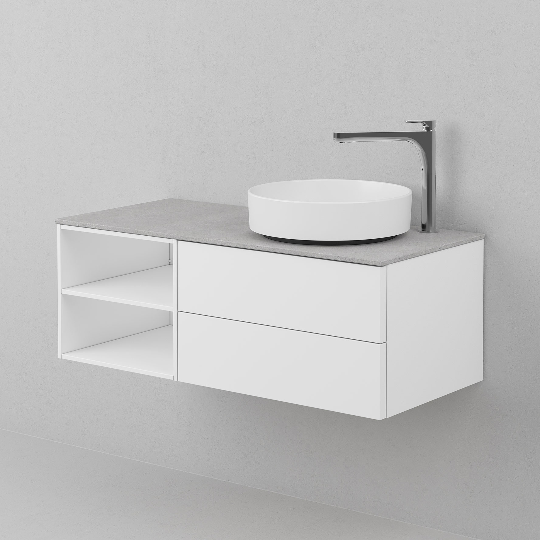 Tvättställsskåp INR Air Solid 1000 | badrum - badrumsmobler - tvattstallsskap-och-kommod | KakelKungen