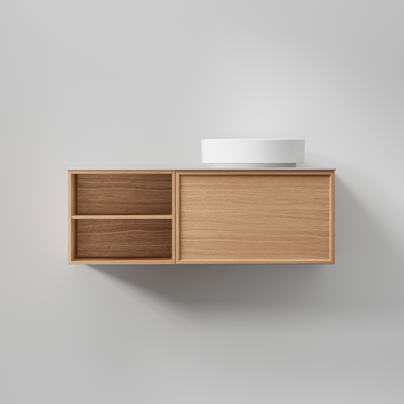 Tvättställsskåp INR Air Wood 1000 | badrum - badrumsmobler - tvattstallsskap-och-kommod | KakelKungen