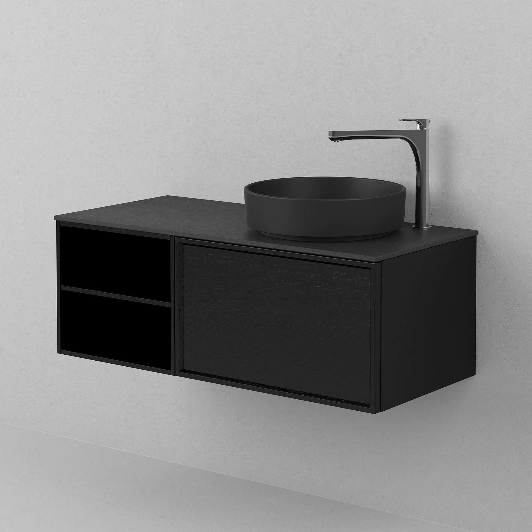 Tvättställsskåp INR Air Wood 1000 | badrum - badrumsmobler - tvattstallsskap-och-kommod | KakelKungen