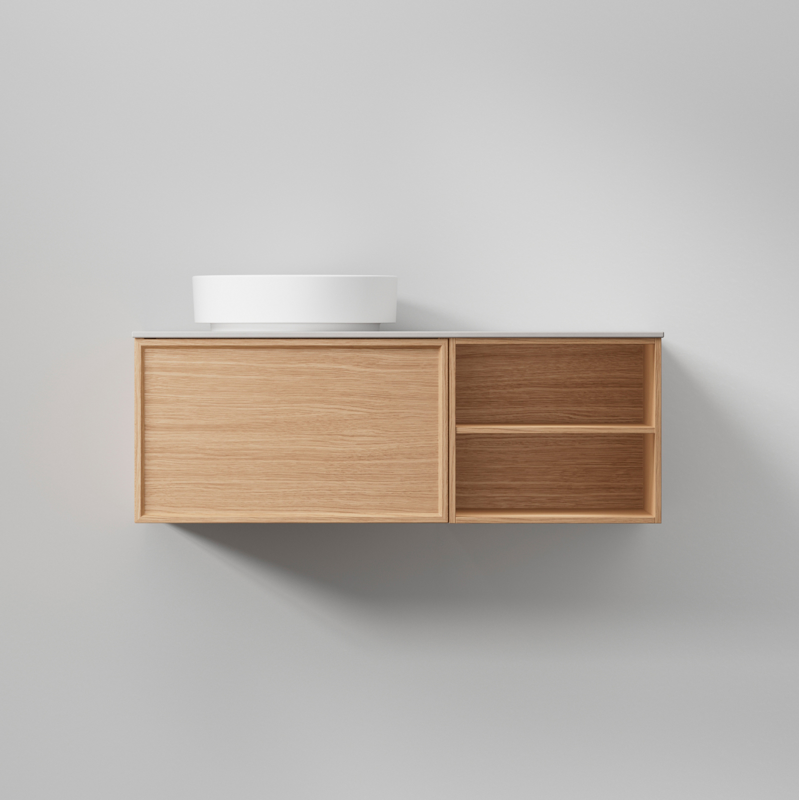 Tvättställsskåp INR Air Wood 1000 | badrum - badrumsmobler - tvattstallsskap-och-kommod | KakelKungen