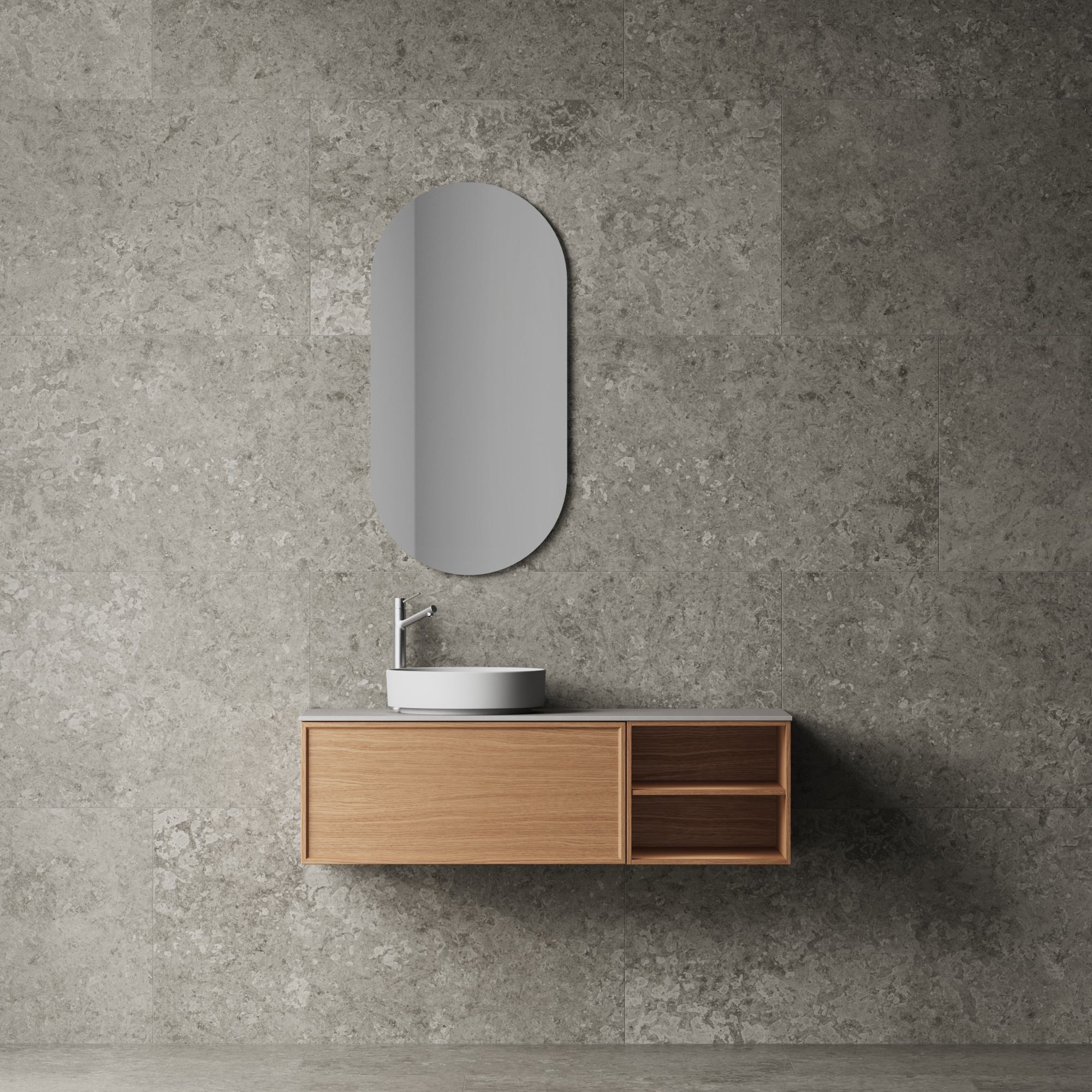 Tvättställsskåp INR Air Wood 1200