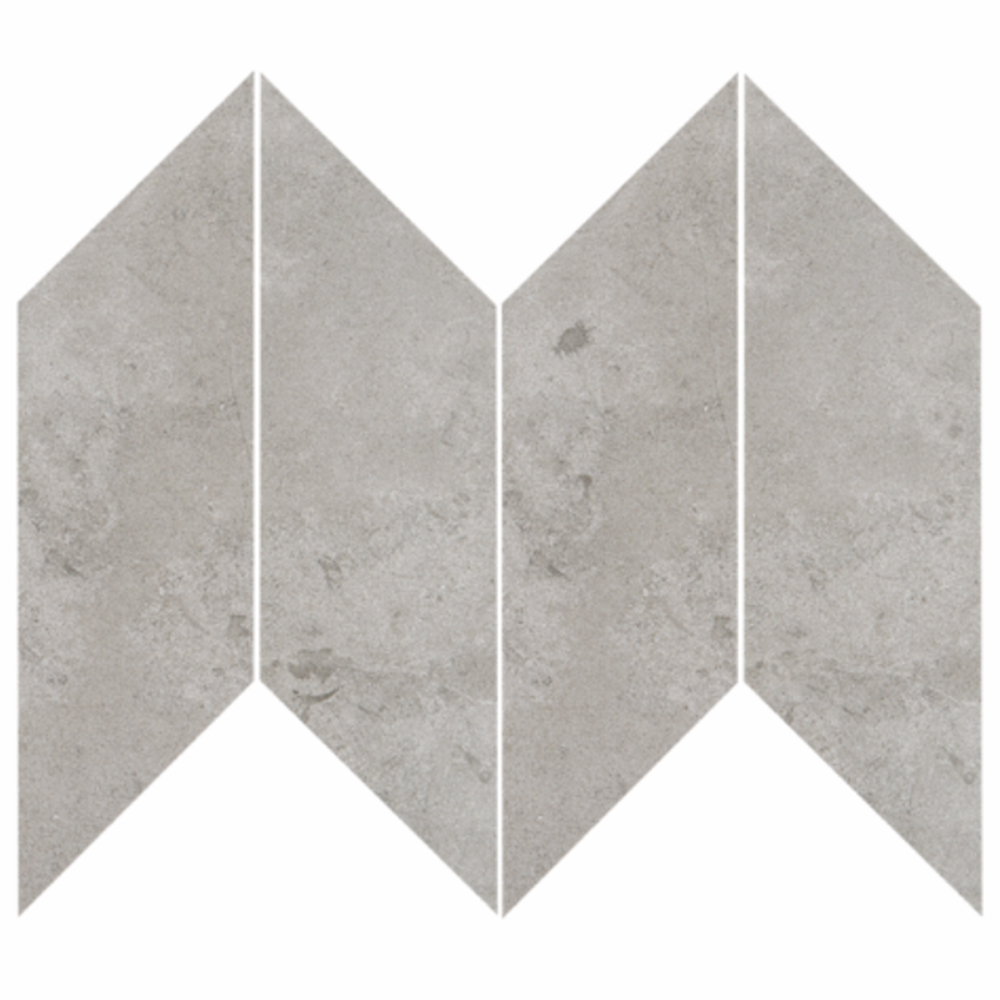 Klinker Bricmate J Chevron Norrvange Grey Left/Right 10×25 cm