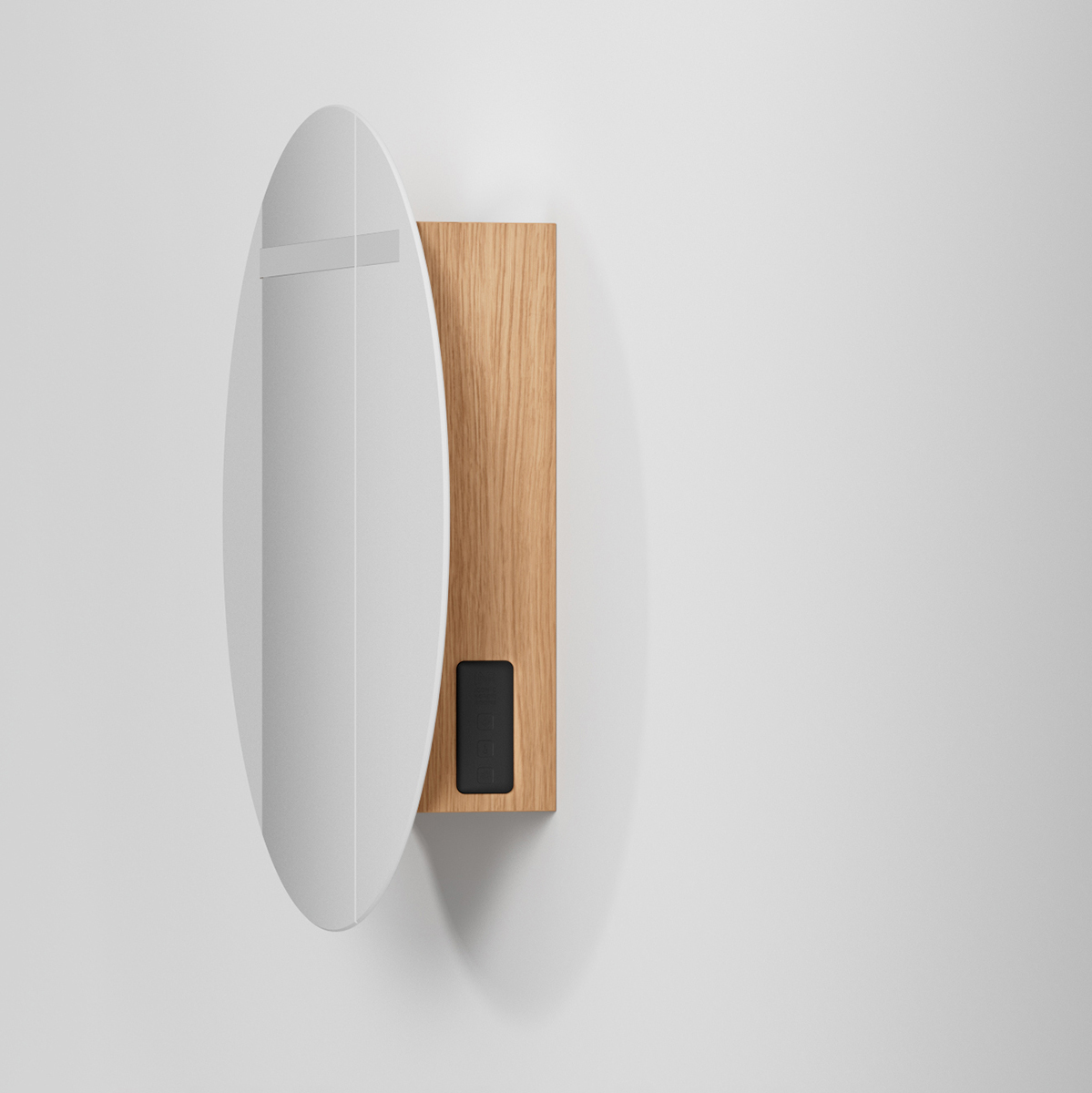 Spegelskåp INR Circ Ø80