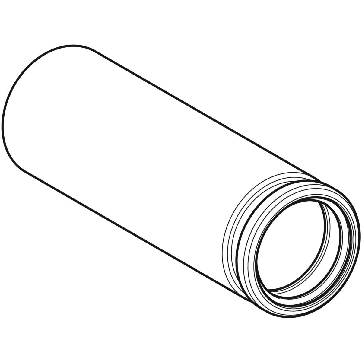 Anslutningsrör Geberit PE för vägghängd WC