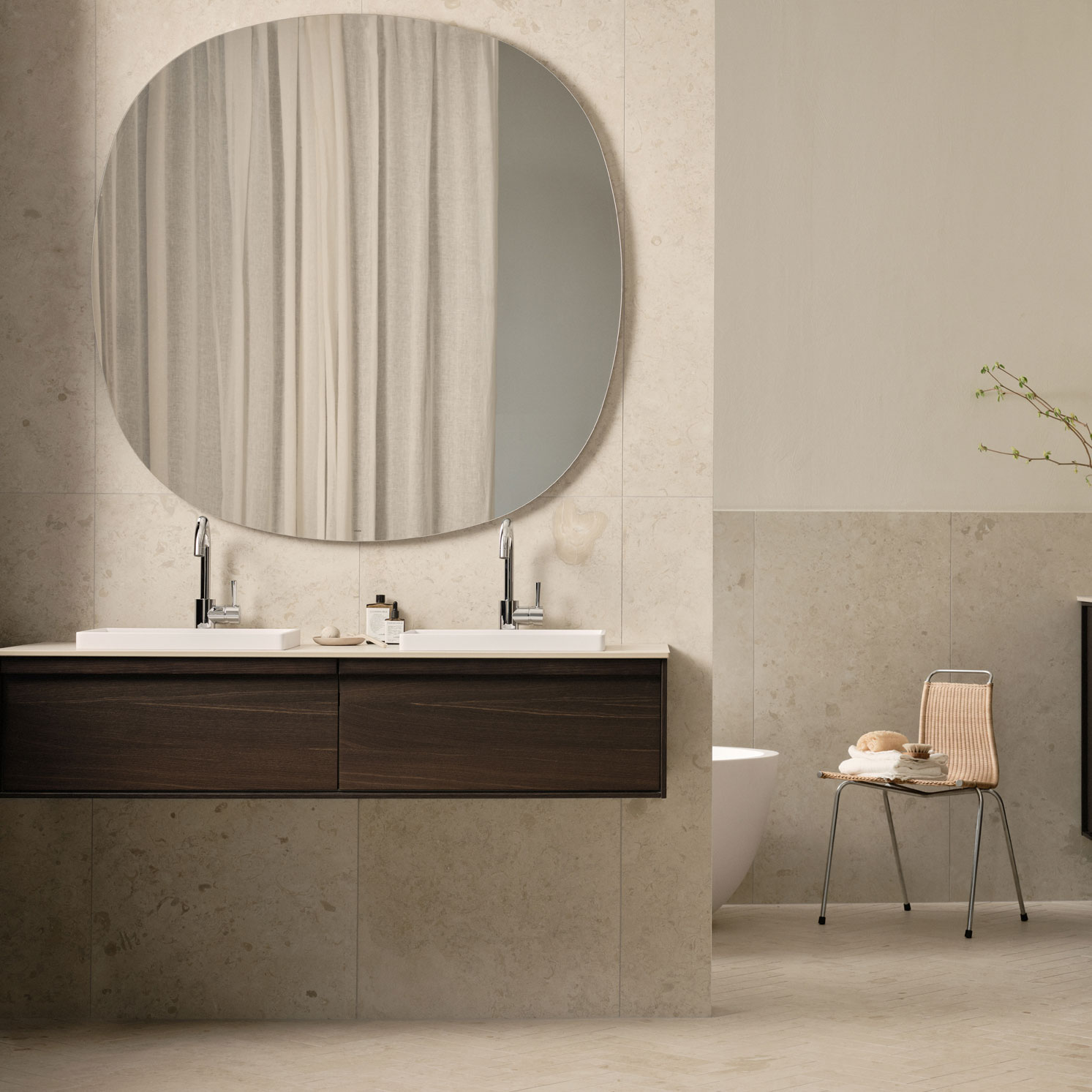 Klinker Bricmate J33 J Norrvange Ivory Honed 3D 30x30 cm