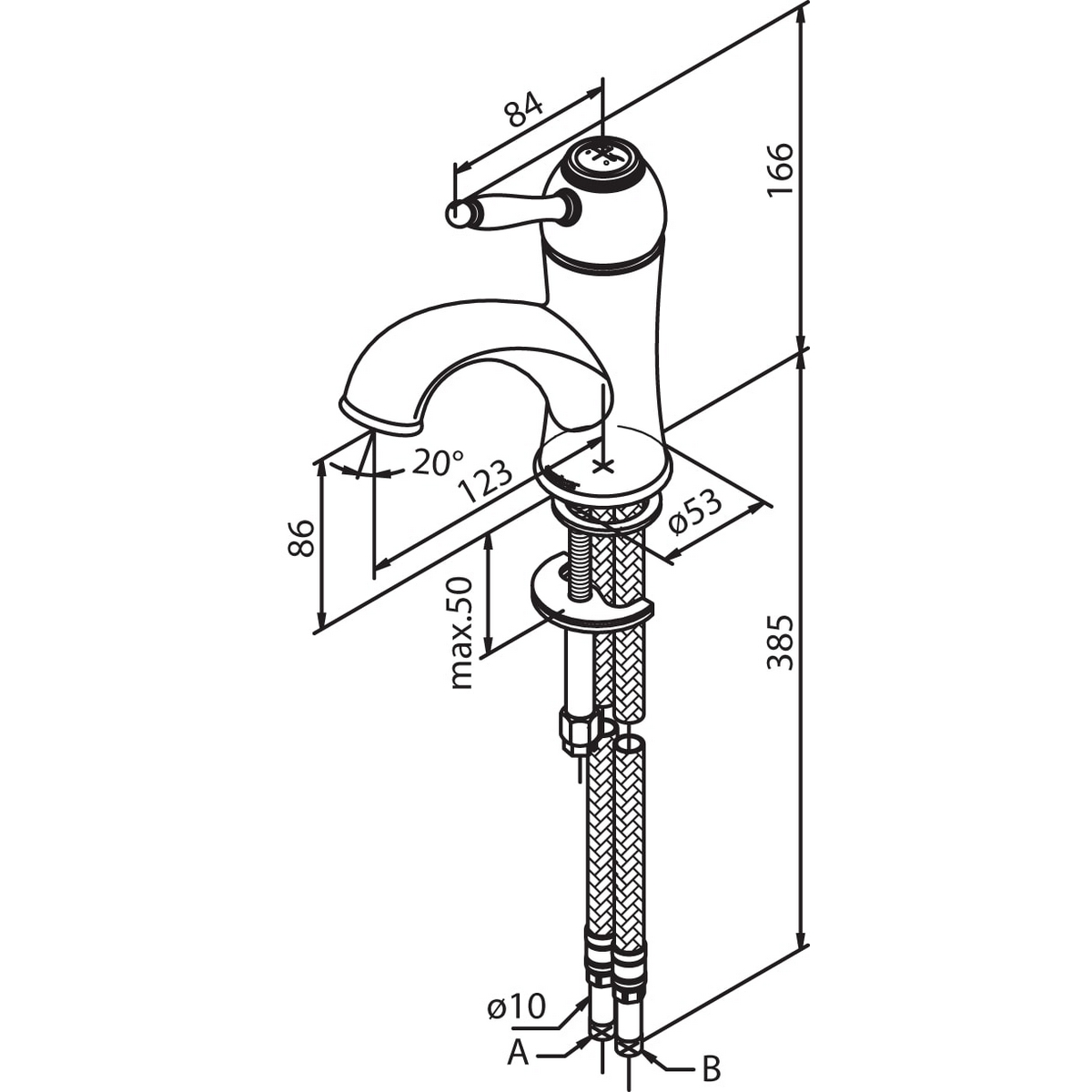 Servantbatteri Damixa Tradition Ettgreps