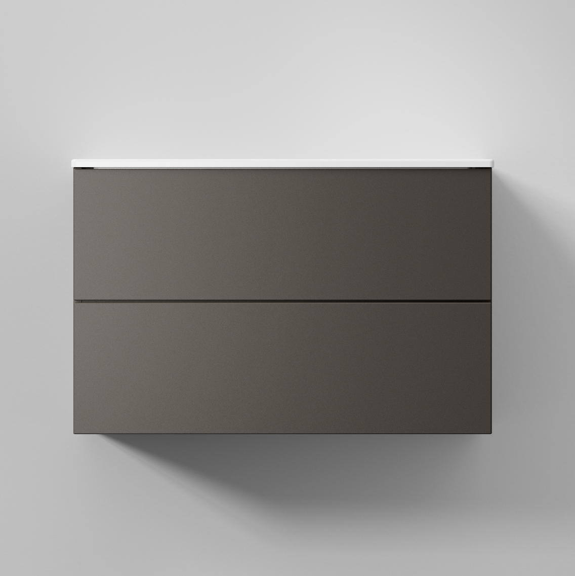 Tvättställsskåp INR Core XS Solid med 2 Lådor | badrum - badrumsmobler - tvattstallsskap-och-kommod | KakelKungen