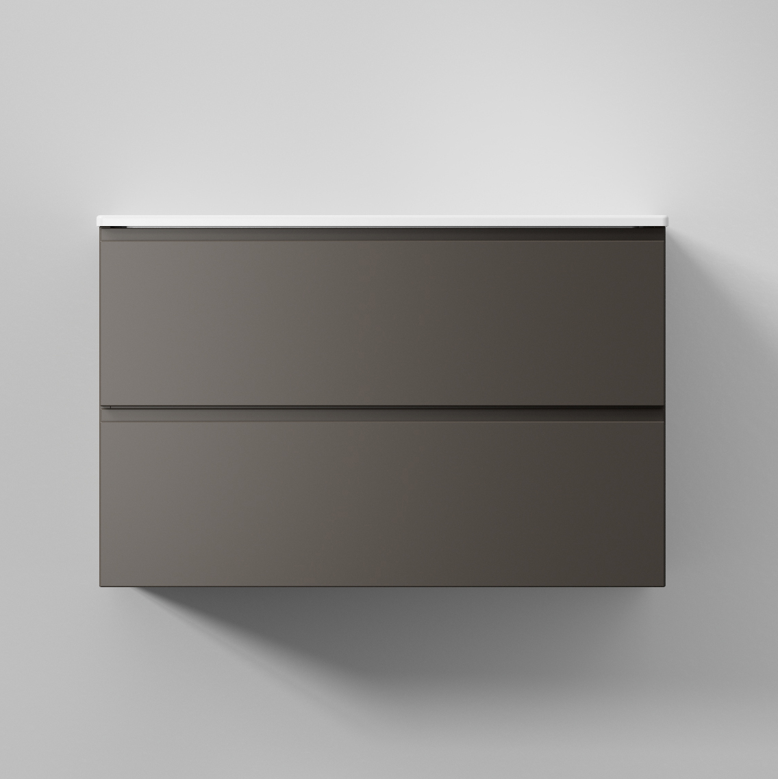 tvättställsskåp inr core xs grip med 2 lådor