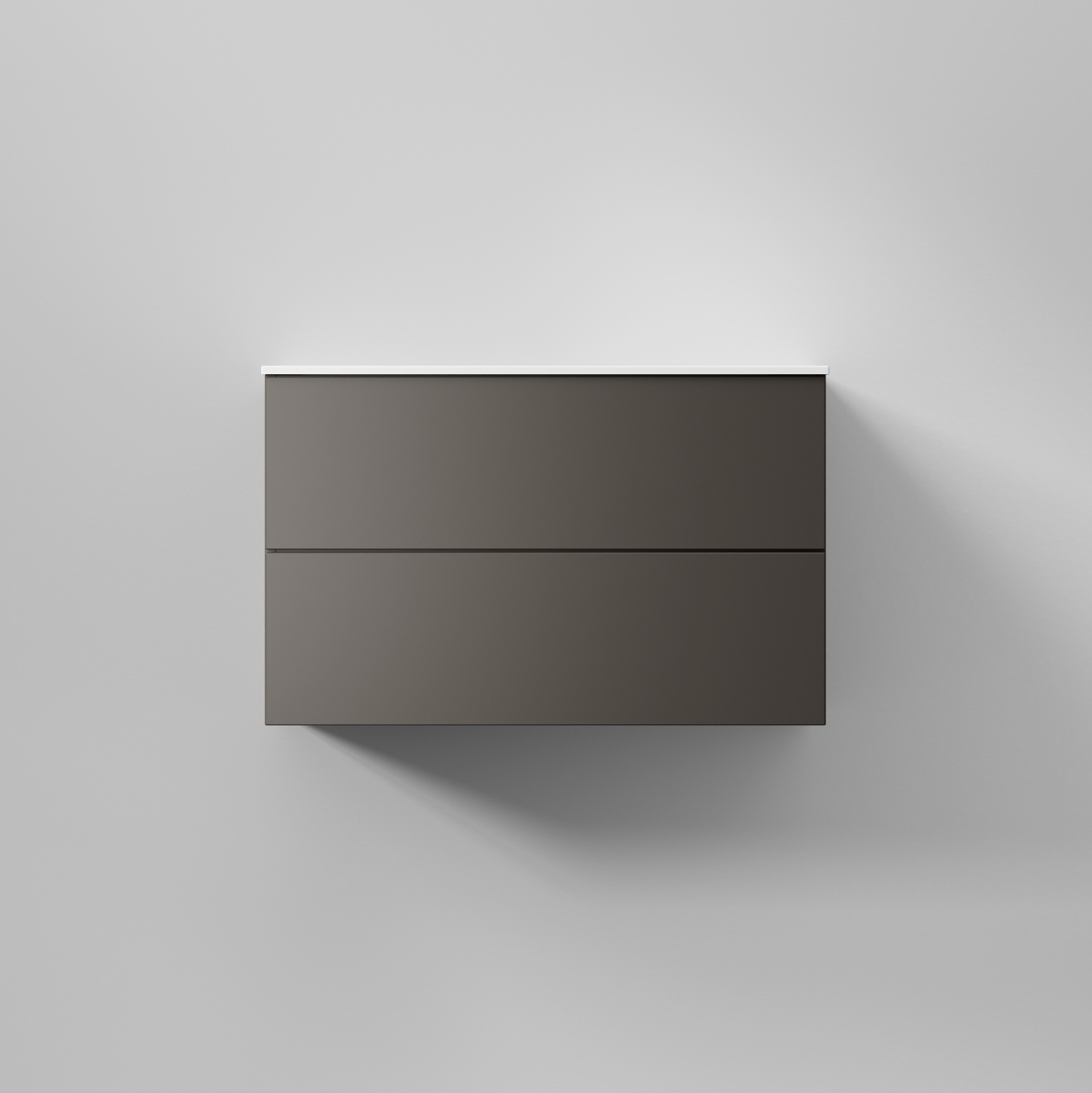 Tvättställsskåp INR Core Solid med 2 Lådor | badrum - badrumsmobler - tvattstallsskap-och-kommod | KakelKungen