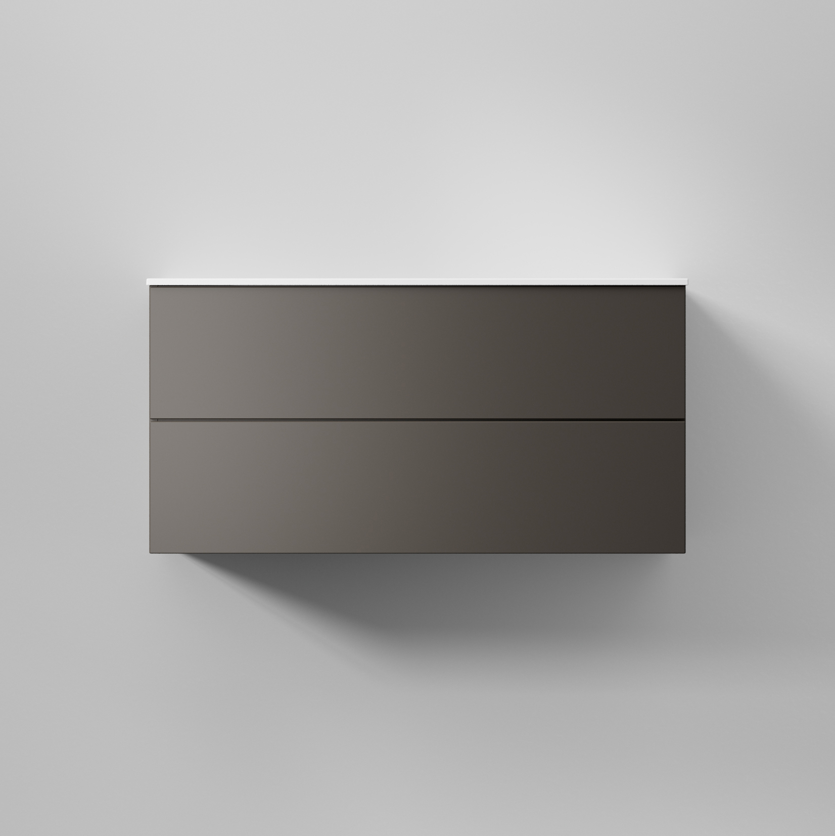 Tvättställsskåp INR Core Solid med 2 Lådor | badrum - badrumsmobler - tvattstallsskap-och-kommod | KakelKungen