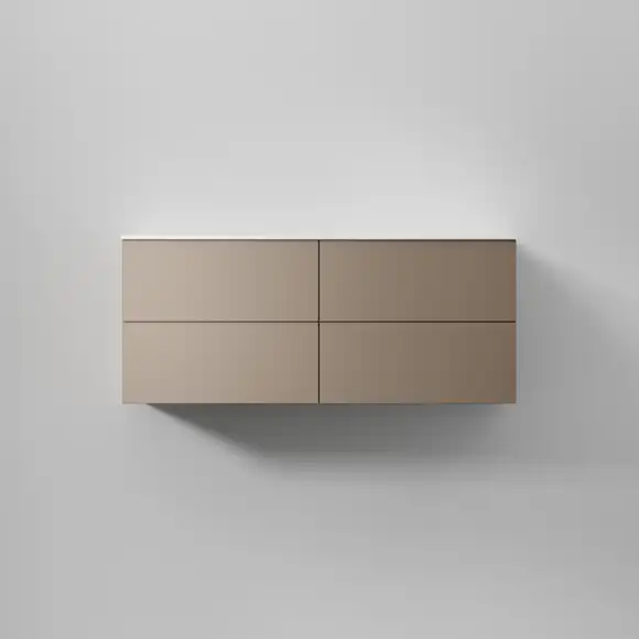 tvättställsskåp inr core solid med 4 lådor