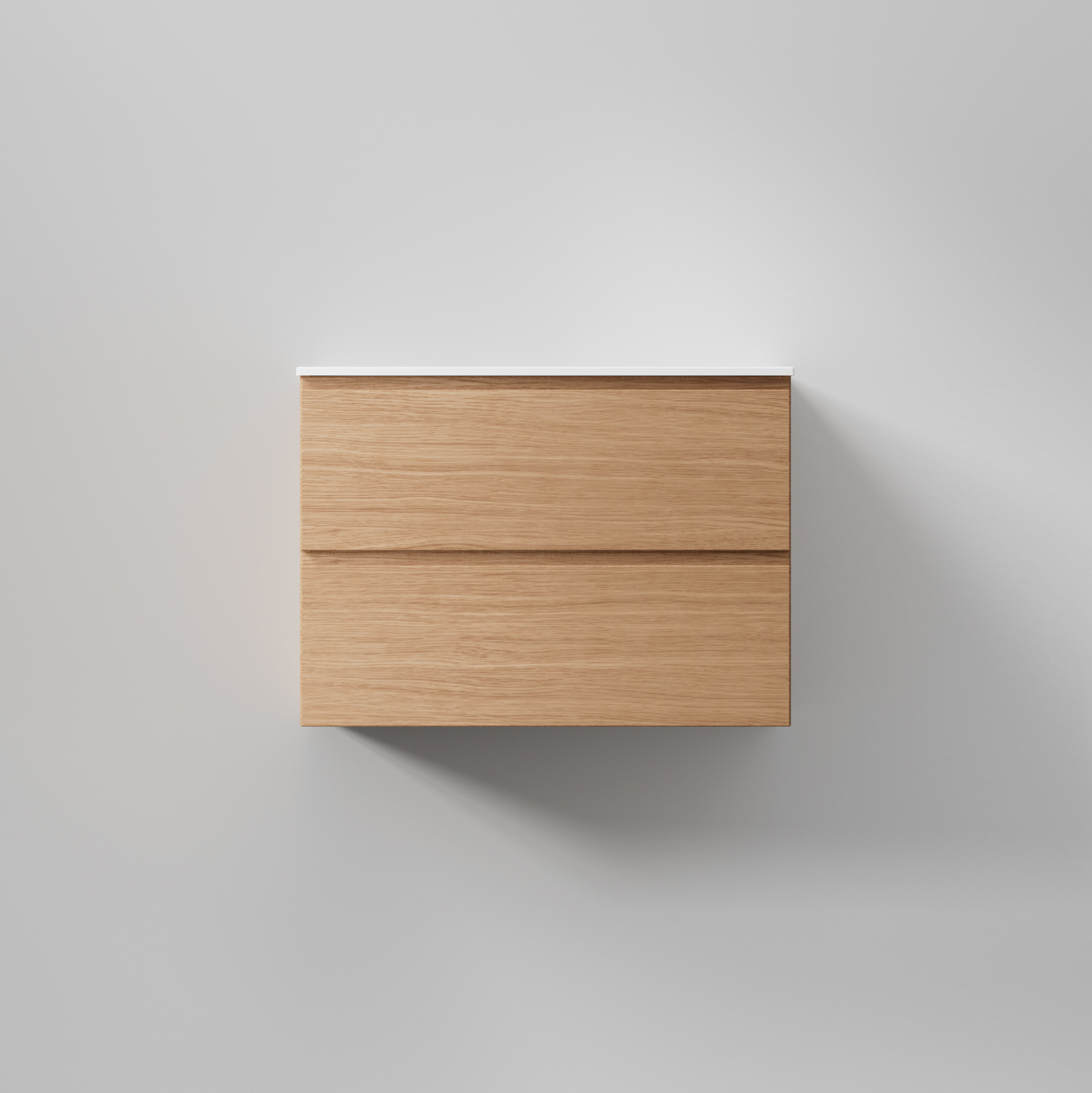 tvättställsskåp inr core grip med 2 lådor