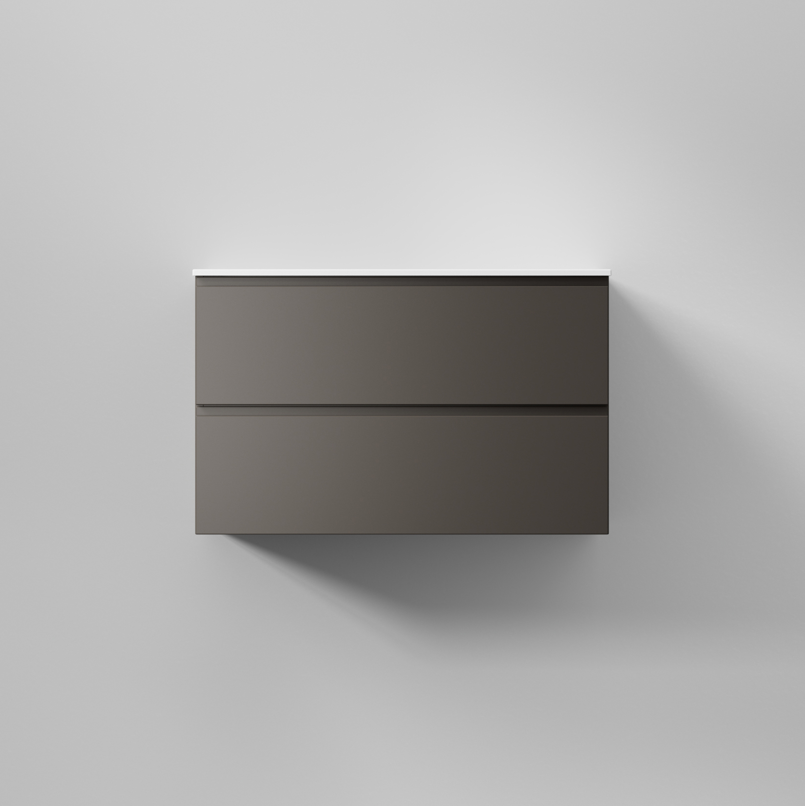 Tvättställsskåp INR Core Grip med 2 Lådor | badrum - badrumsmobler - tvattstallsskap-och-kommod | KakelKungen