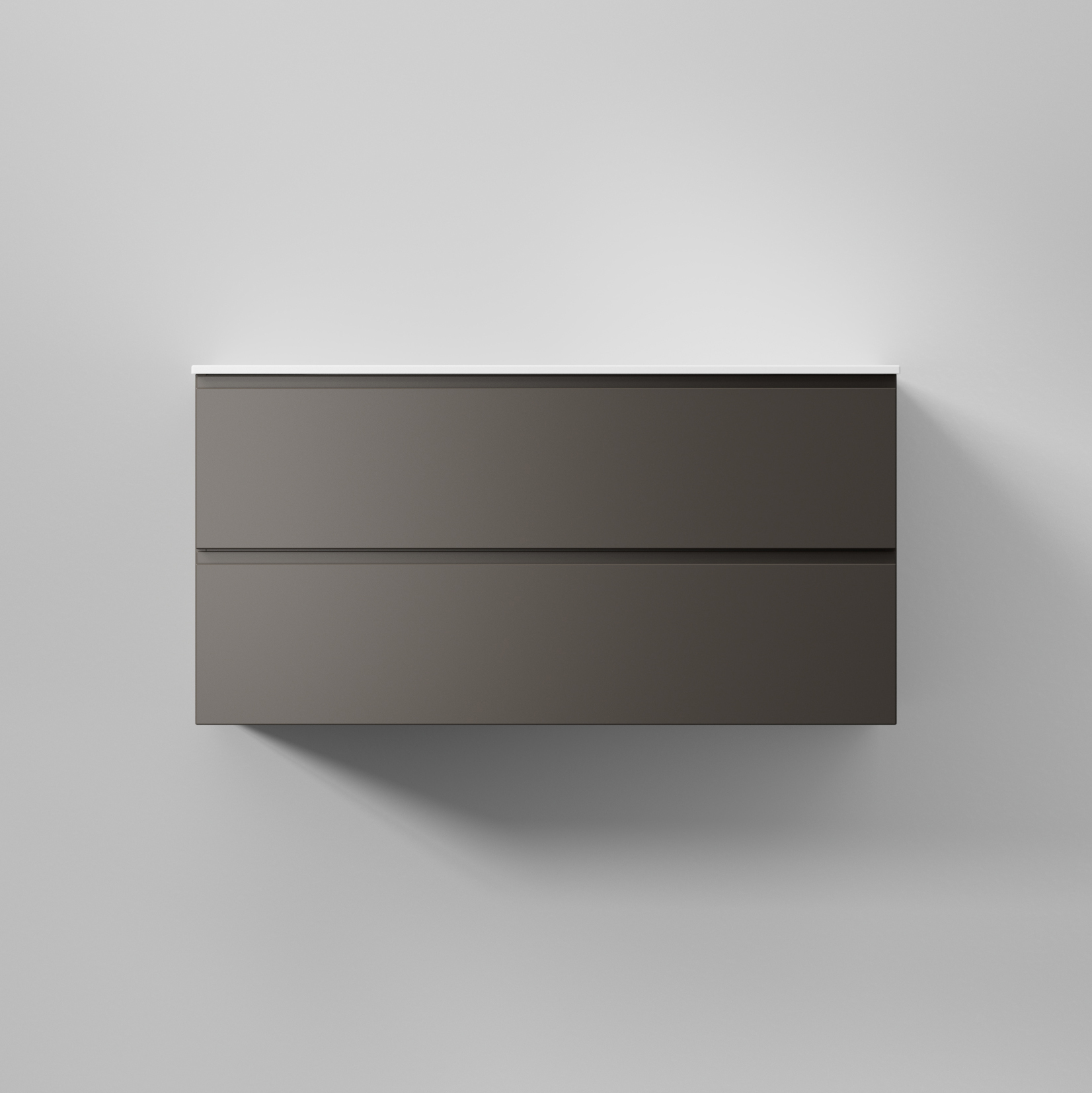 Tvättställsskåp INR Core Grip med 2 Lådor | badrum - badrumsmobler - tvattstallsskap-och-kommod | KakelKungen