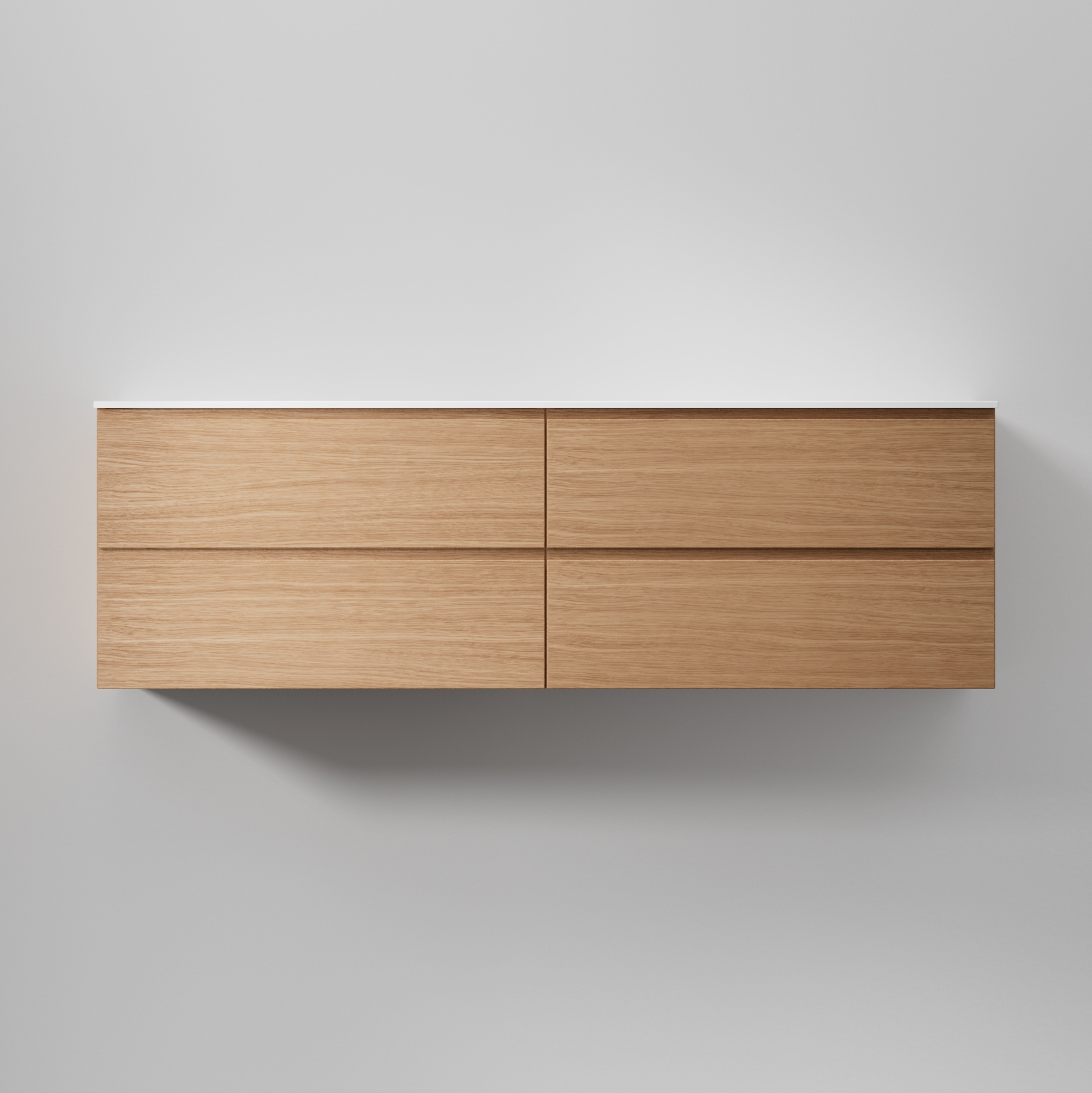 Tvättställsskåp INR Core Grip med 4 Lådor | badrum - badrumsmobler - tvattstallsskap-och-kommod | KakelKungen