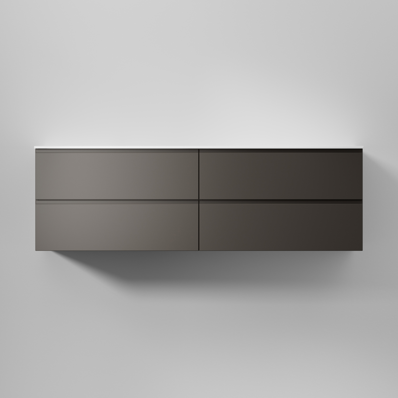 Tvättställsskåp INR Core Grip med 4 Lådor | badrum - badrumsmobler - tvattstallsskap-och-kommod | KakelKungen