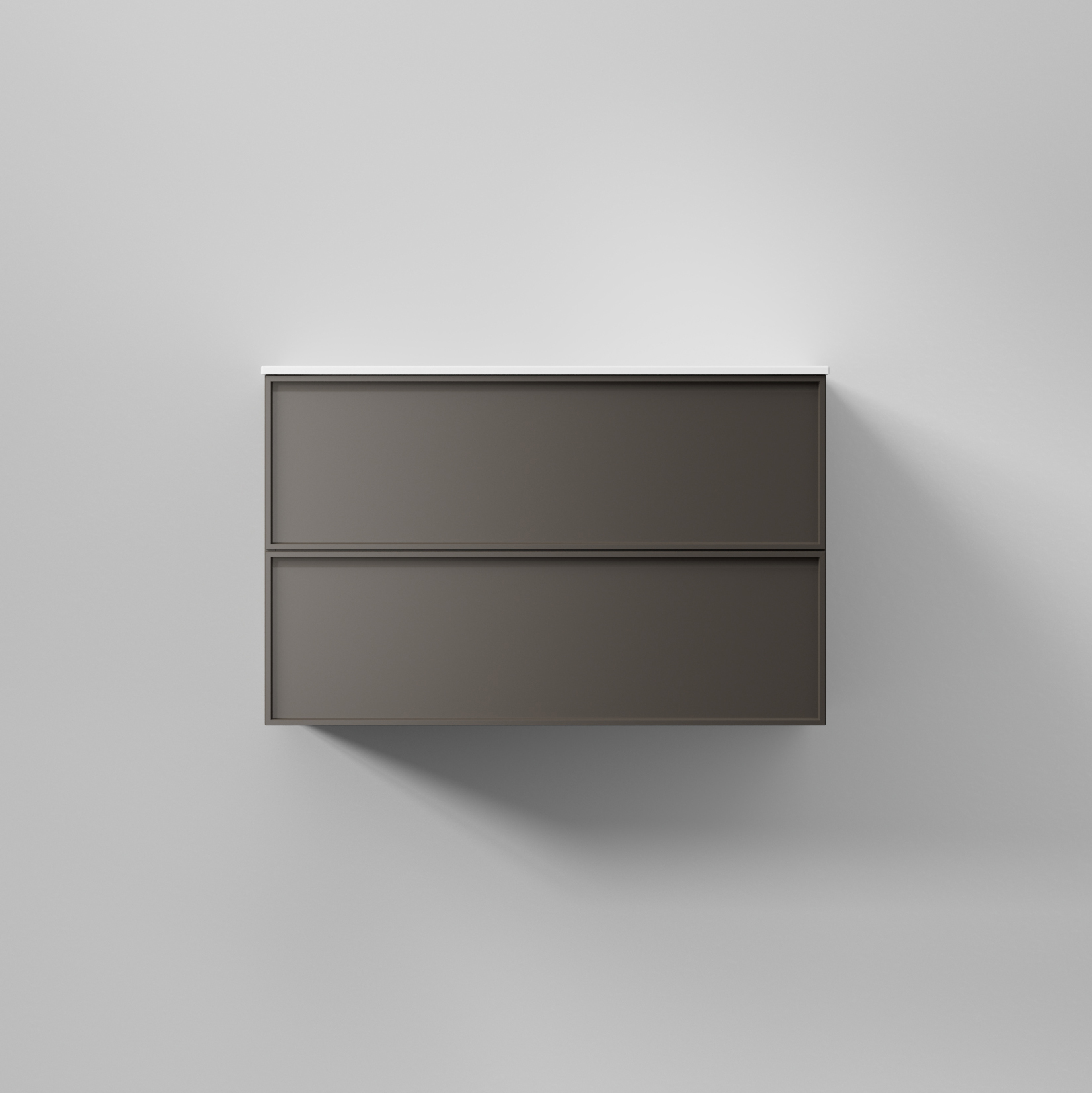 Tvättställsskåp INR Core Nema med 2 Lådor | badrum - badrumsmobler - tvattstallsskap-och-kommod | KakelKungen