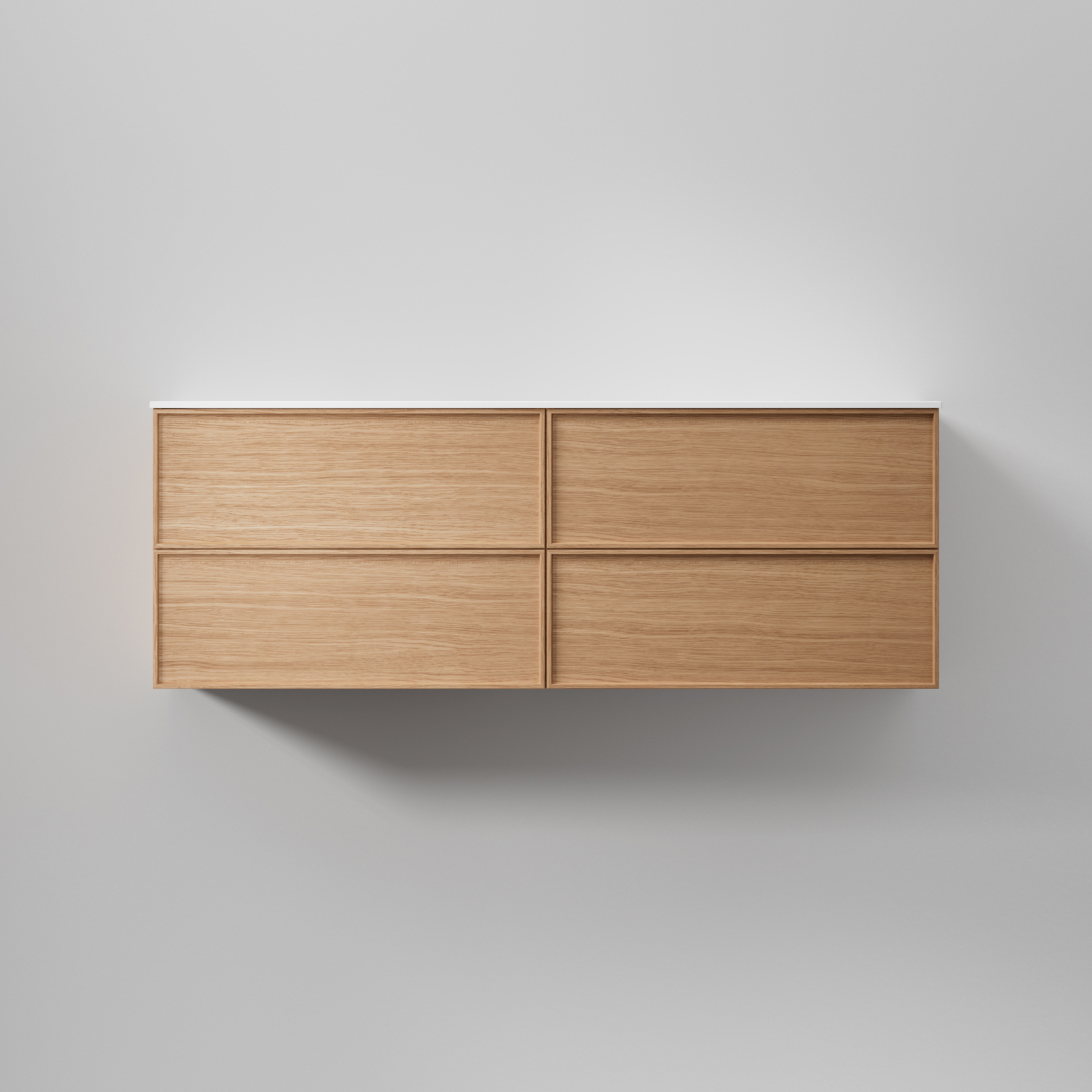 Tvättställsskåp INR Core Nema med 4 Lådor | badrum - badrumsmobler - tvattstallsskap-och-kommod | KakelKungen