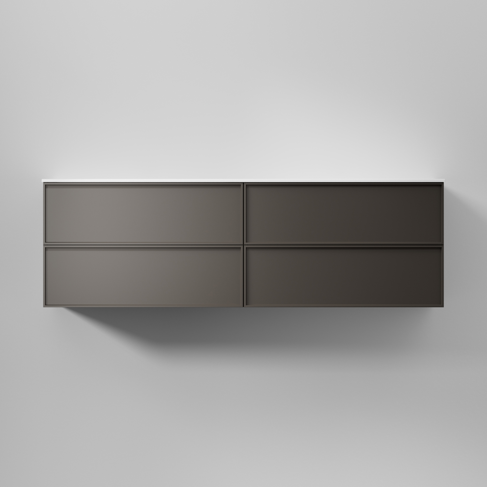 Tvättställsskåp INR Core Sense med 4 Lådor | badrum - badrumsmobler - tvattstallsskap-och-kommod | KakelKungen