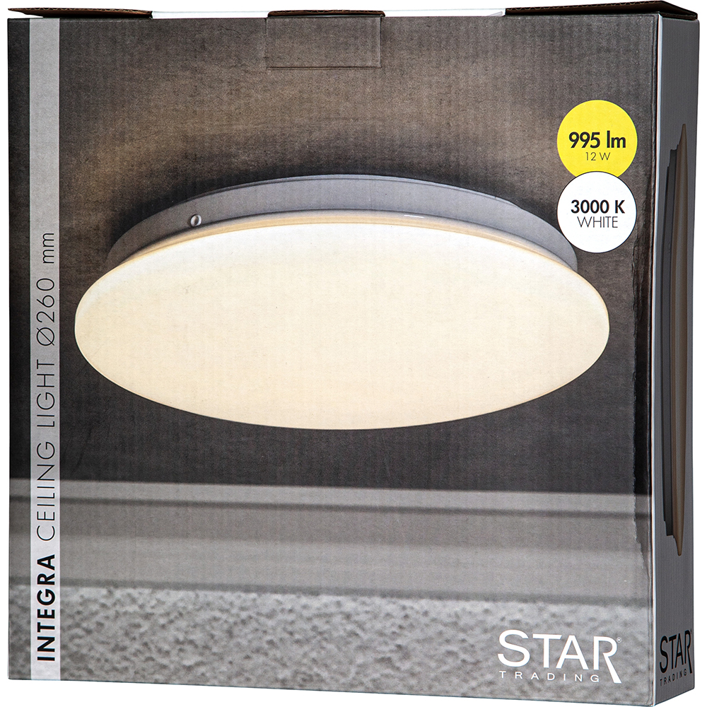 LED-taklampe Star Trading Integra Ceiling