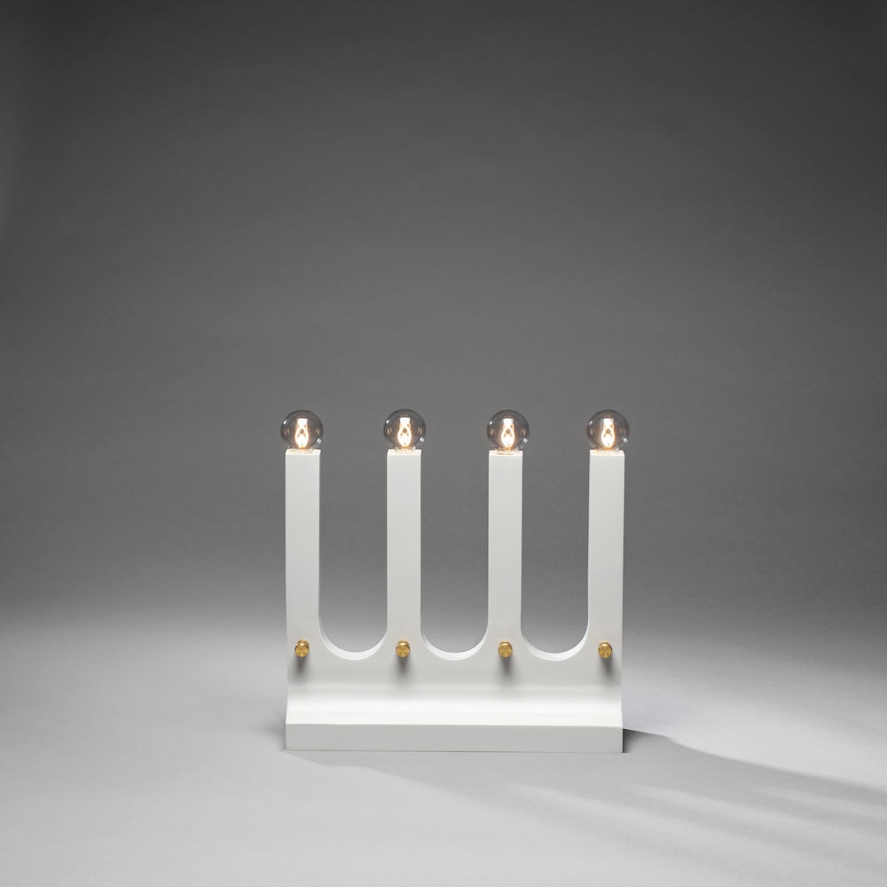 Adventstake Gnosjö Konstsmide 3918 4 Lys Tre