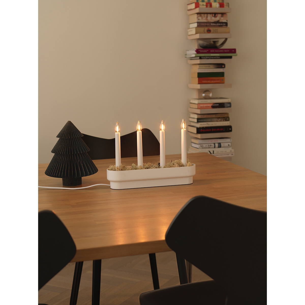 Adventstake Gnosjö Konstsmide 4 LED