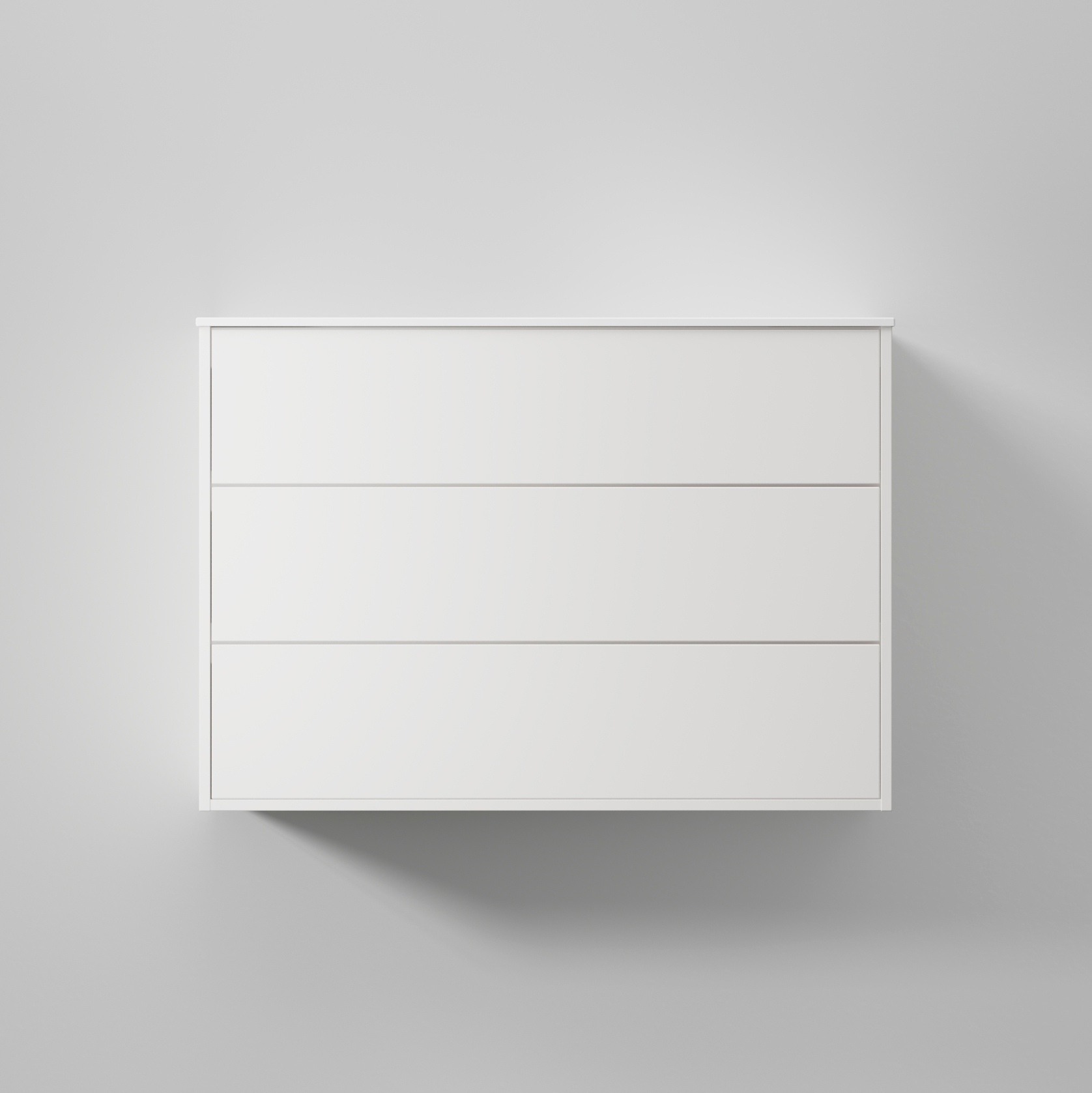 tvättställsskåp inr terra solid med 3 lådor