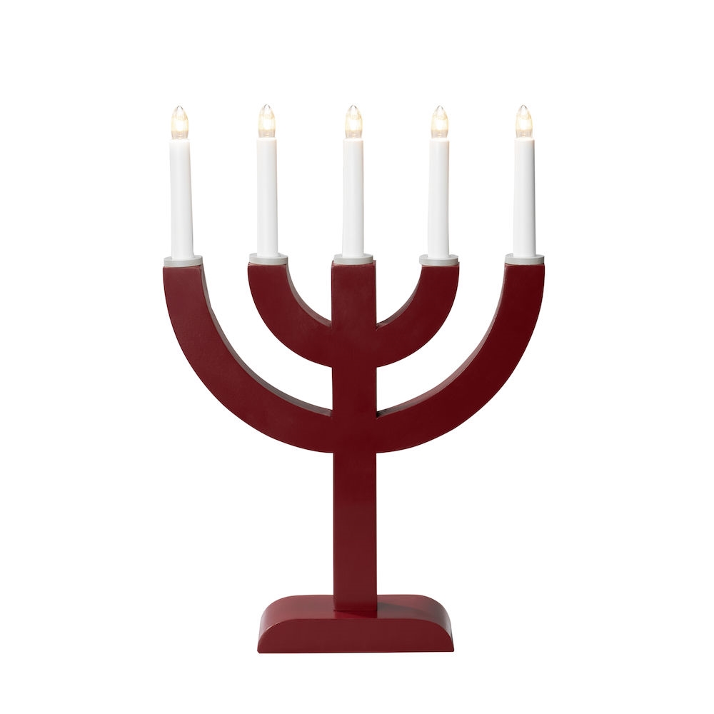 Adventstake Gnosjö Konstsmide 5 Lys Tre