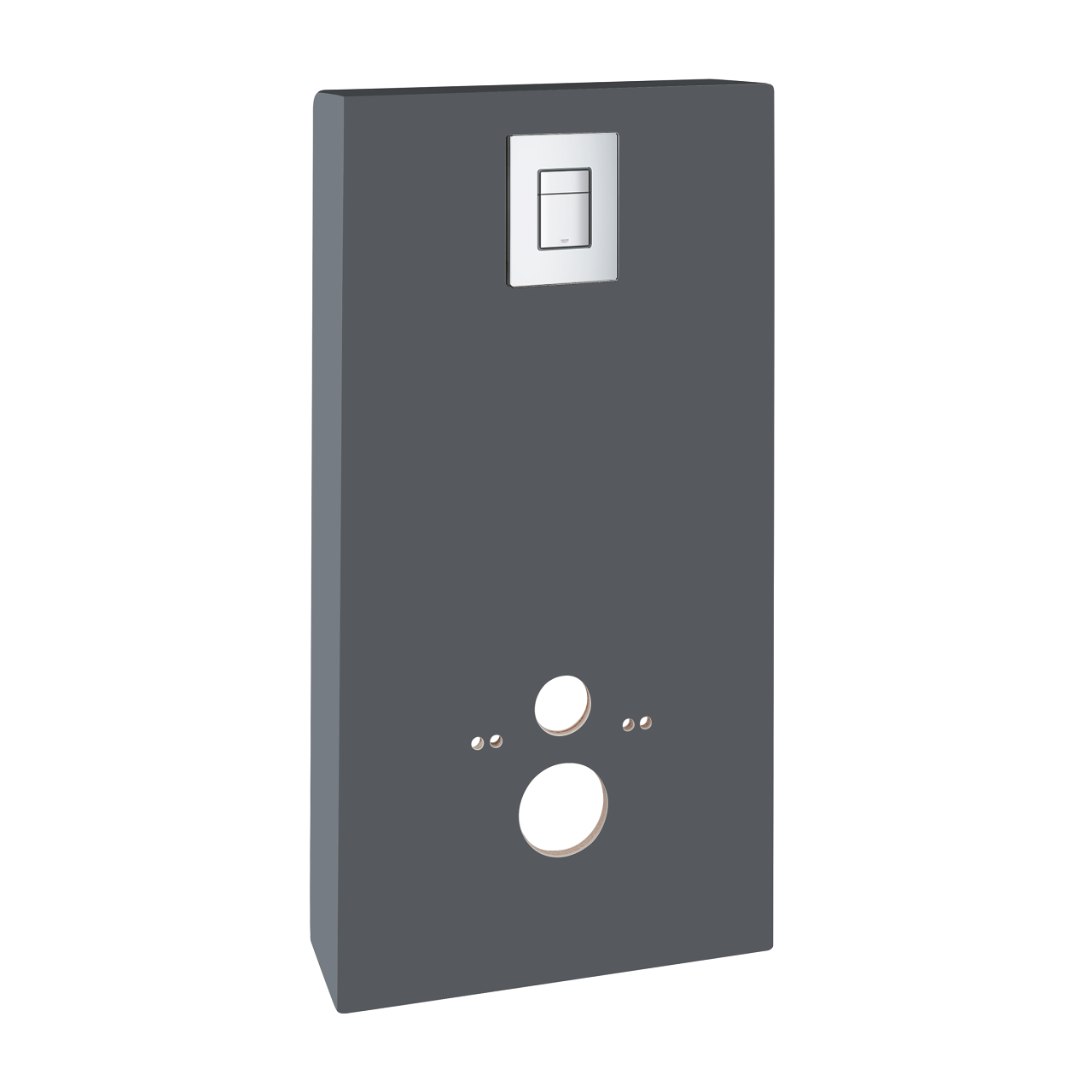 Fixturkåpa Grohe Solido Monobloc 39377 med Spolknapp Grå