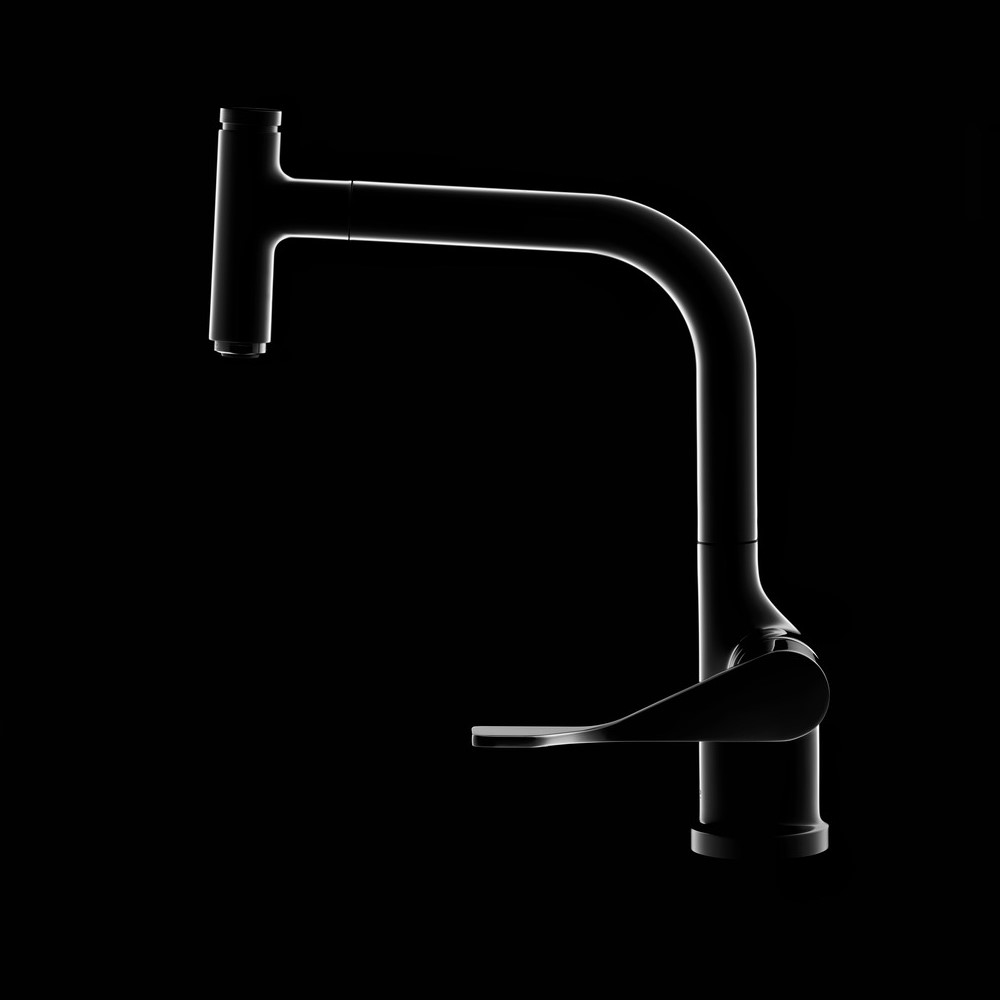 Kjøkkenbatteri Axor Citterio Select med Uttrekkbar Tut