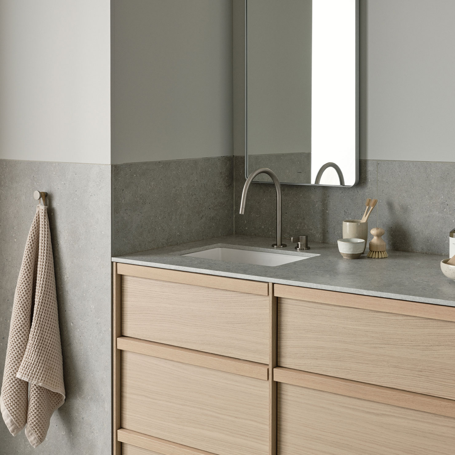 Klinker Bricmate J36 J Stone Select Light Grey Honed 30x60 cm