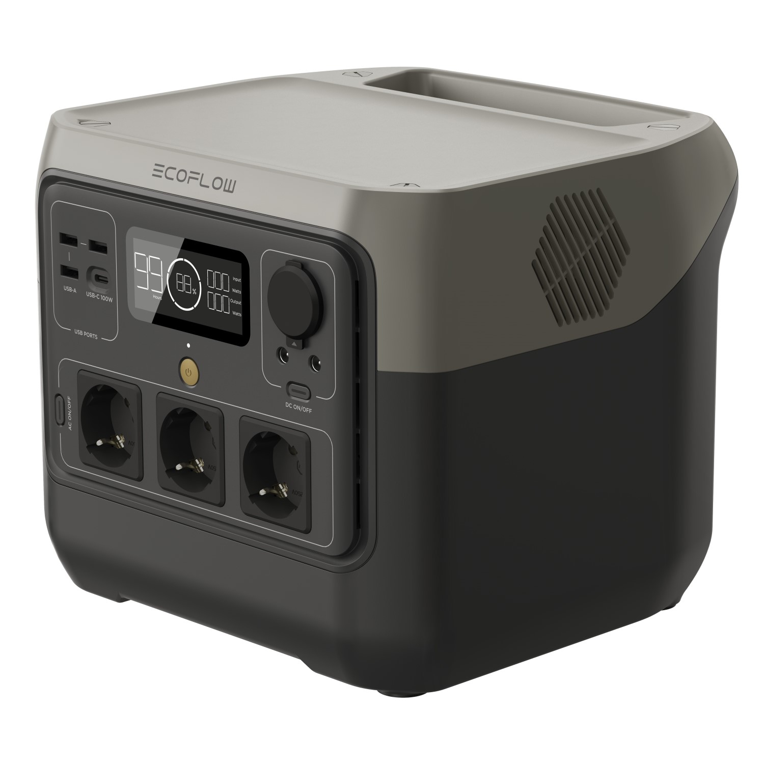 Power Station Ecoflow River 2 Pro Kapasitet 768Wh