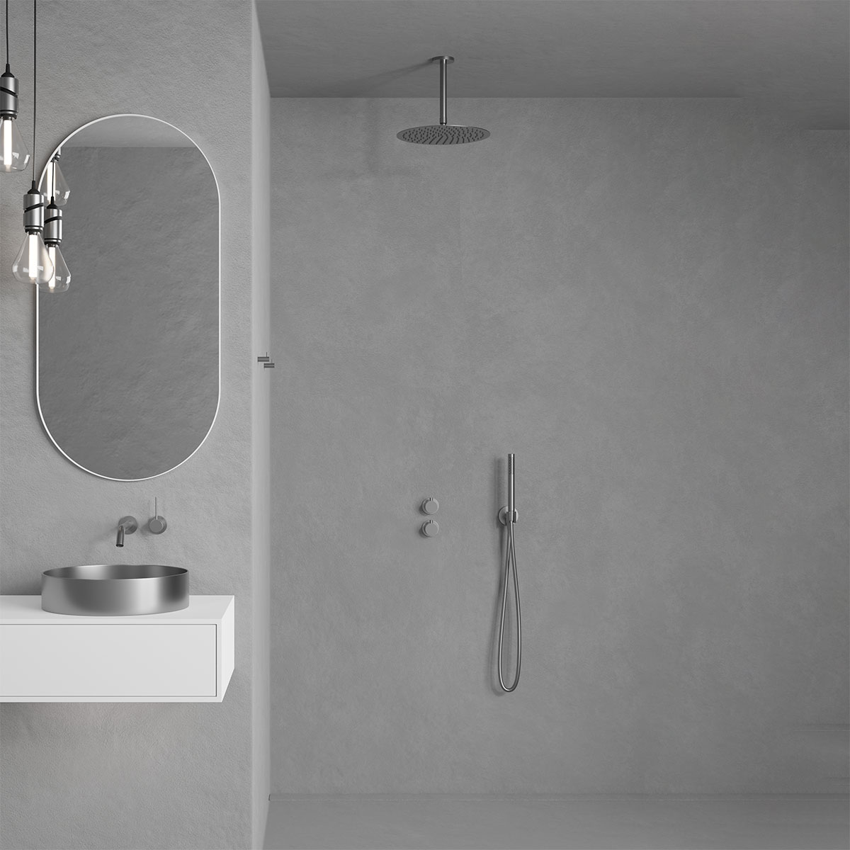 Tvättställ Scandtap Rare R Steel