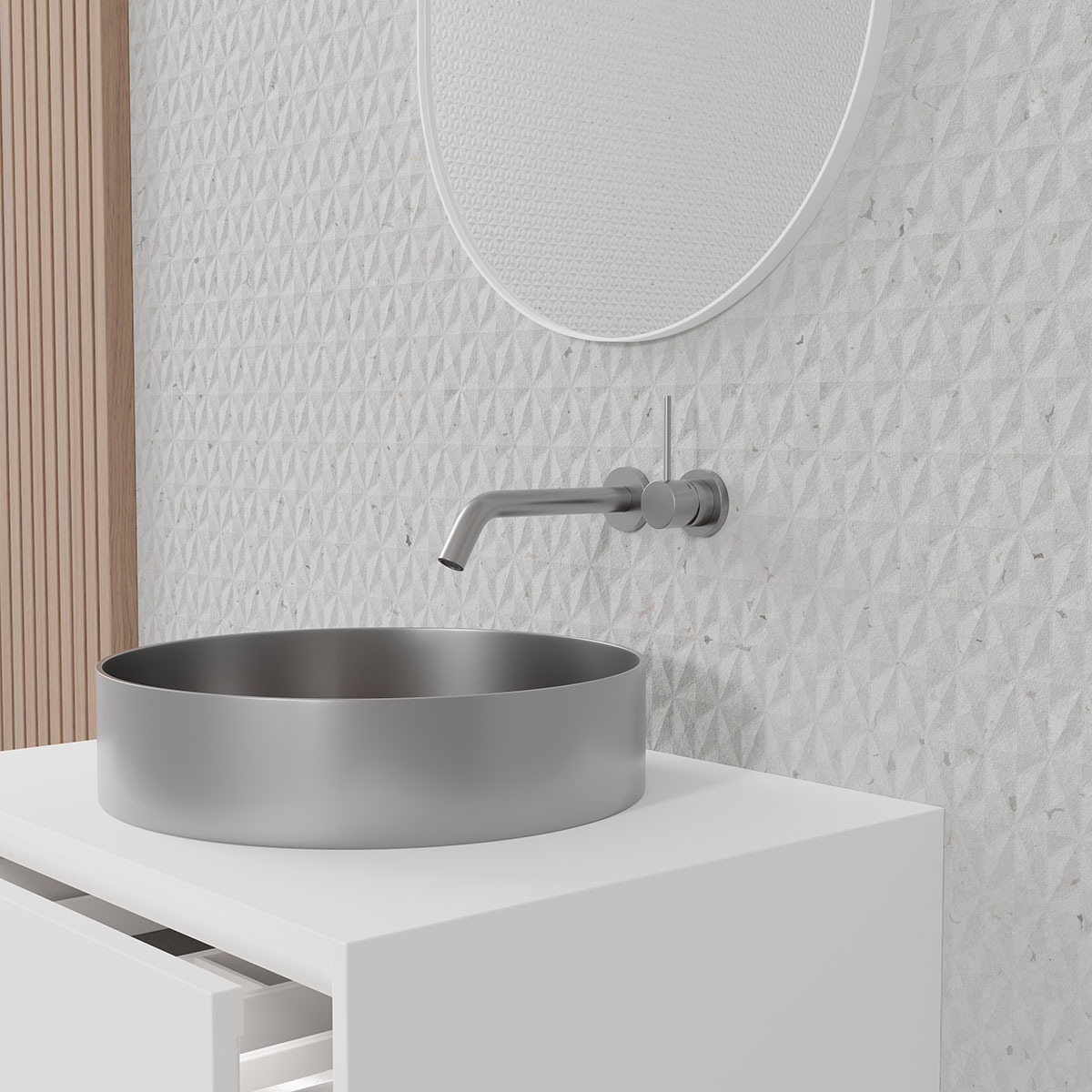 Tvättställ Scandtap Rare R Steel