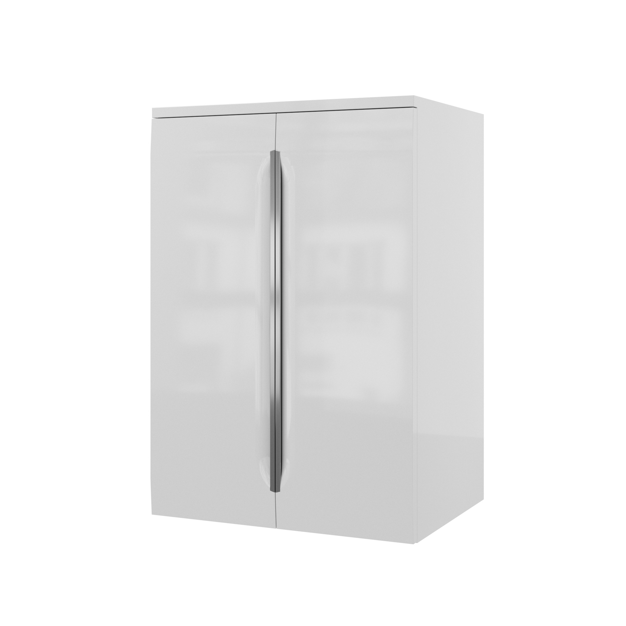 Høyskap Linn Bad Mari 60 cm med 2 Dører Hvit Høyglans