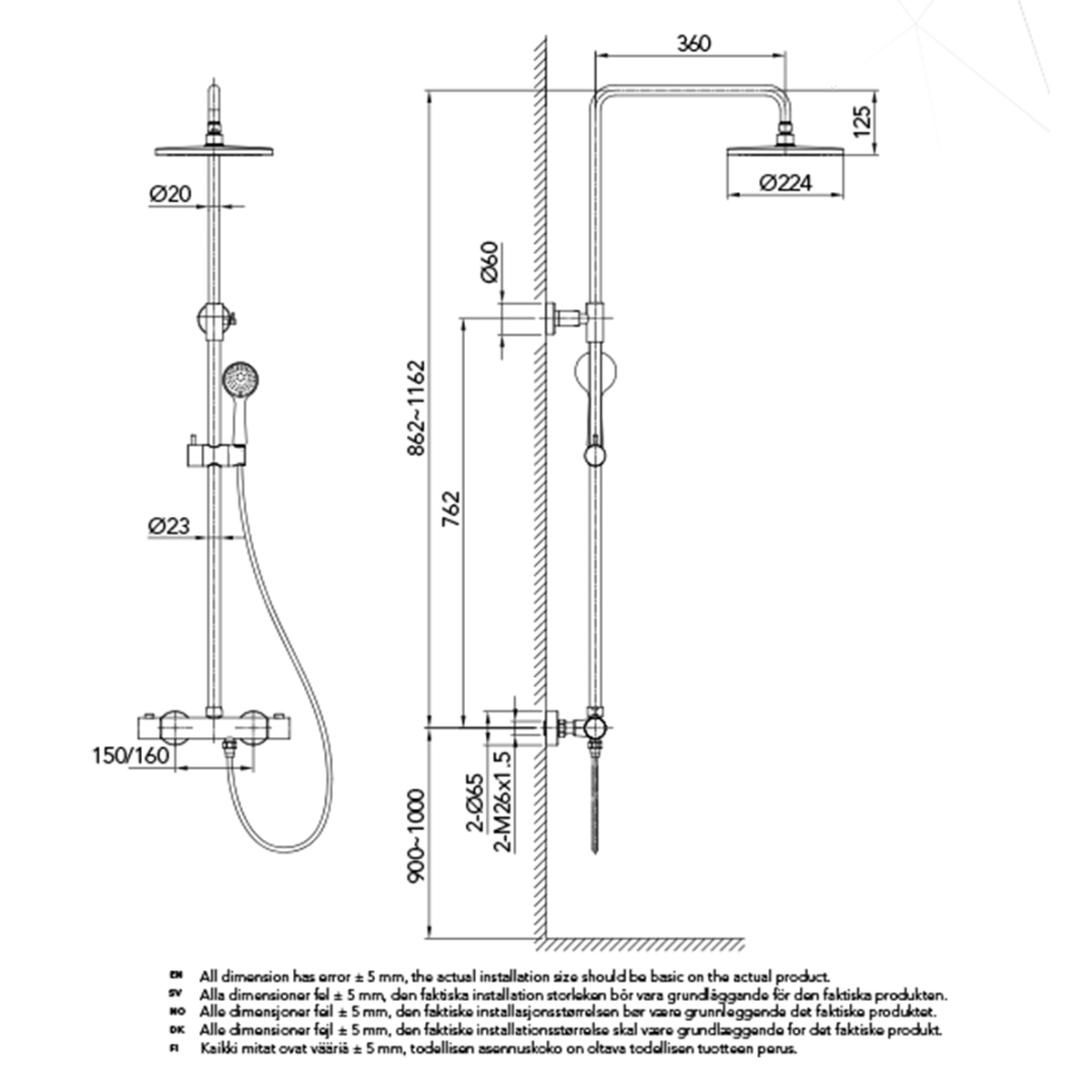 Takdusjsett Bathlife Brusa