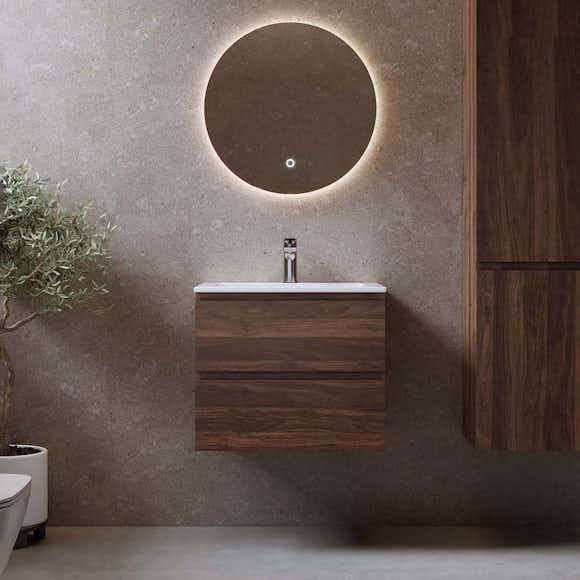 tvättställsskåp bathlife eufori valnöt