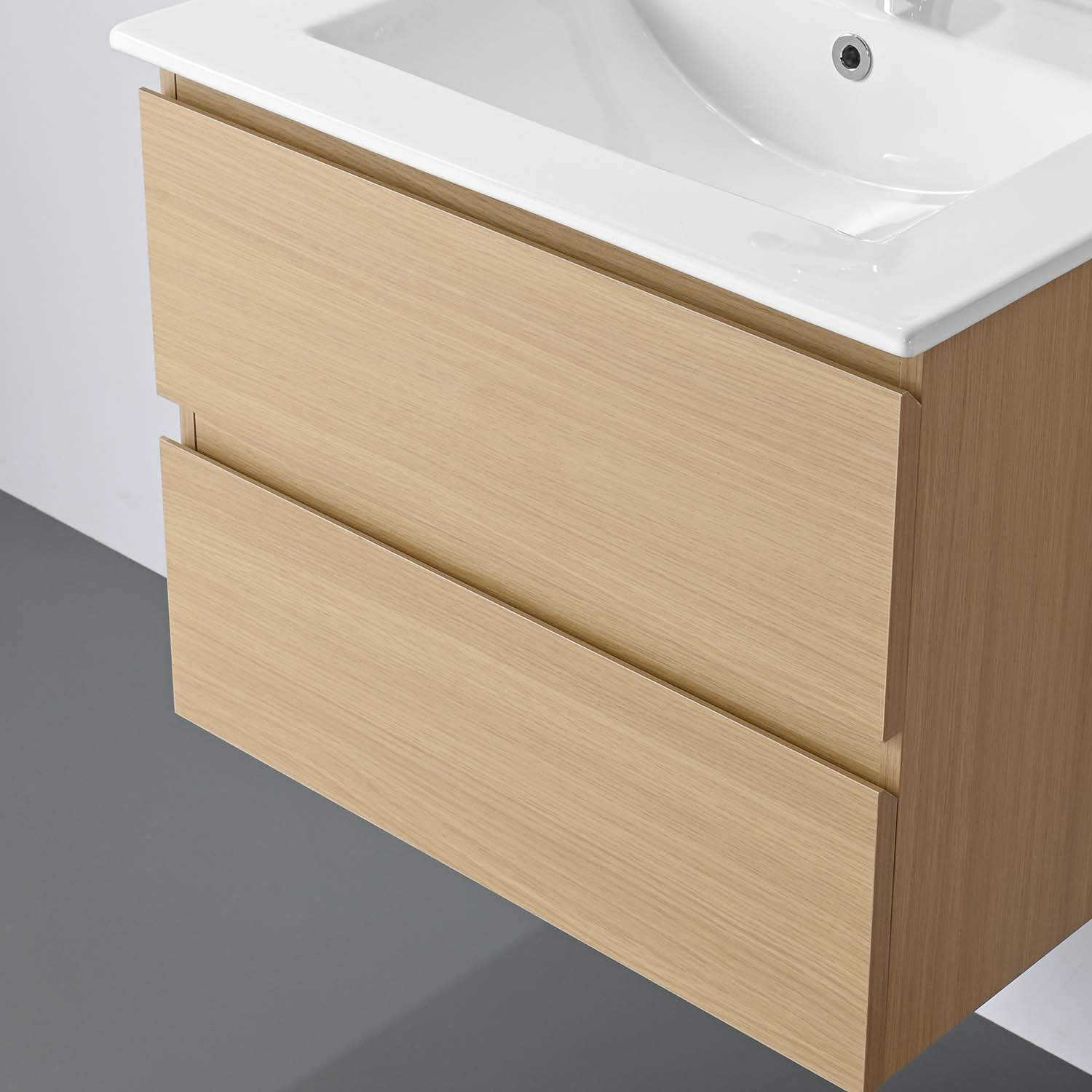 Tvättställsskåp Bathlife Eufori med Tvättställ och Spegel Skina