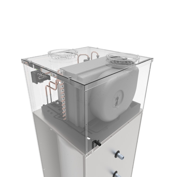 Varmepumpebereder Indol EcoHeat 160FW4R2