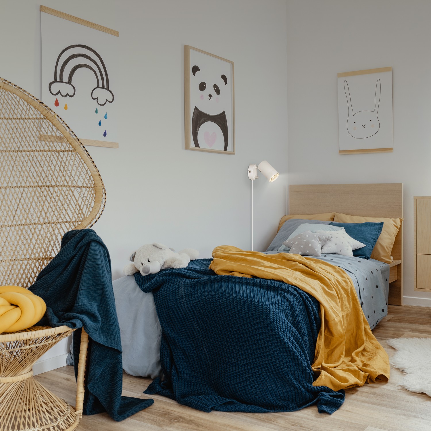 Vegglampe Gelia Dimbar Gu10 med Lyskilde Söderöra