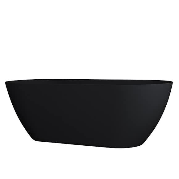 badkar bathlife stillsam mattsvart