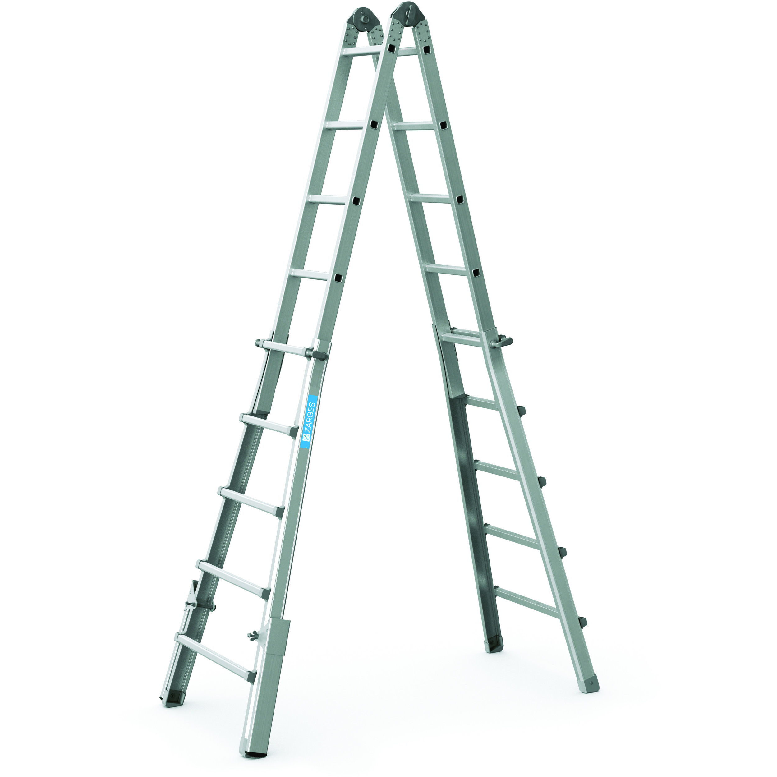 Arbetsbock Zarges Multikombi Variomax V Höjd: 5,3 M Antal steg: 10