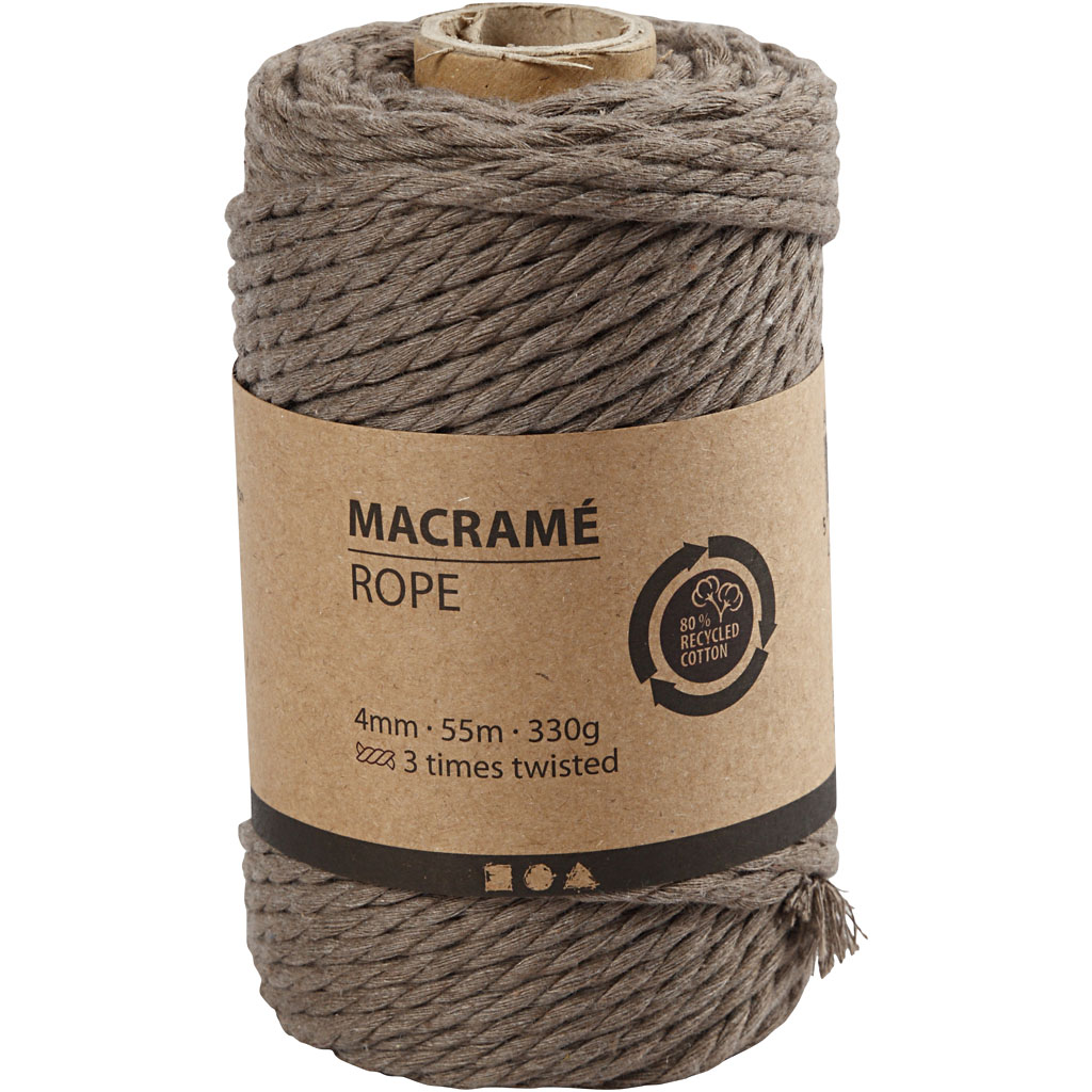 Makramégarn Creativ Company 55 m D4 mm 330 g/1 Rl