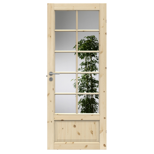 Innerdør Swedoor Tradition SP10 Furu BxH: 90x210 (dørbladmål: 82,5x204 ...
