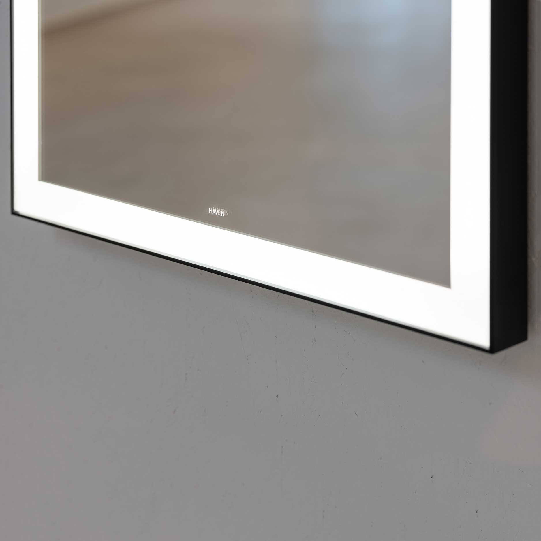 Spegel Haven M5 Vit med Belysning