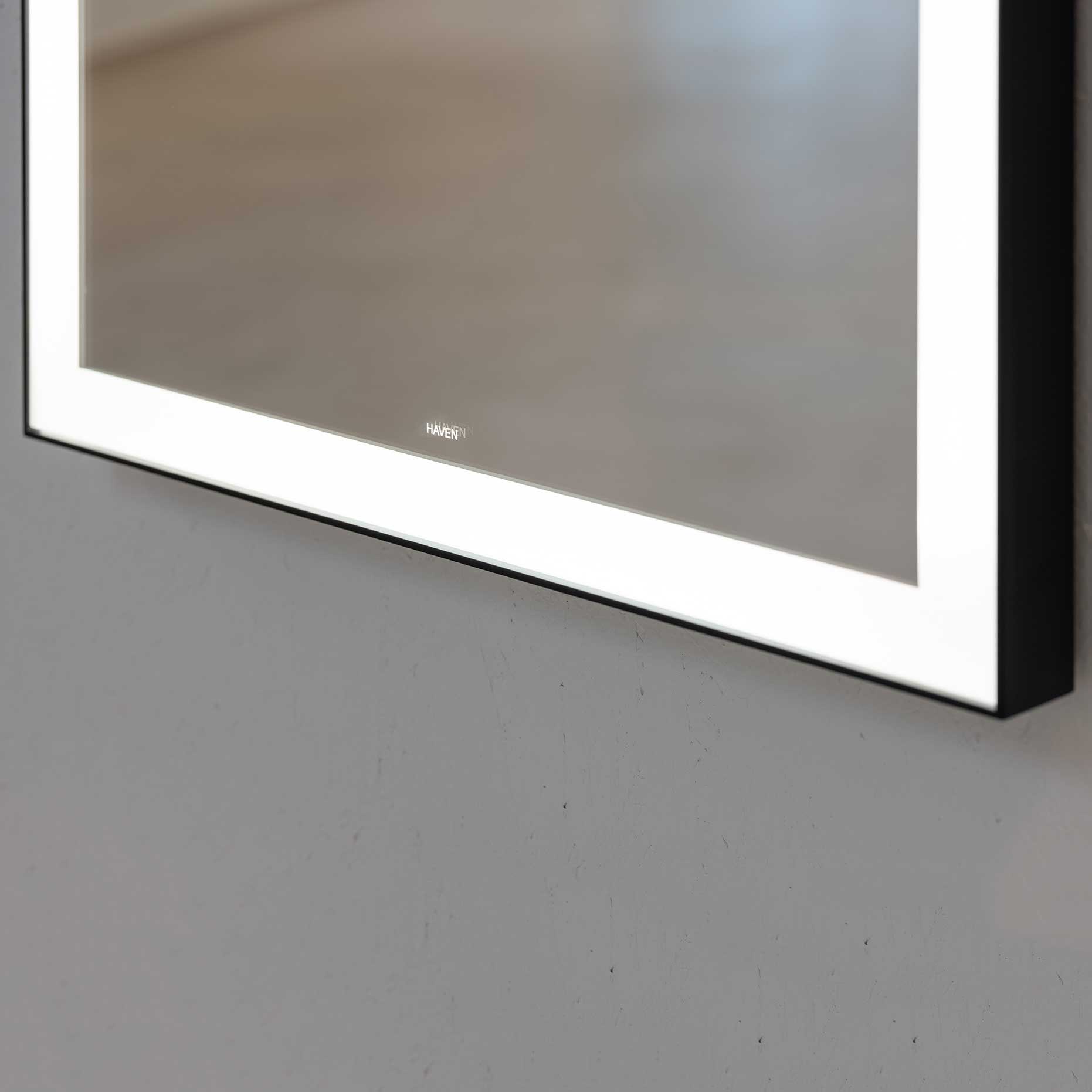 Spegel Haven M5 Vit med Belysning