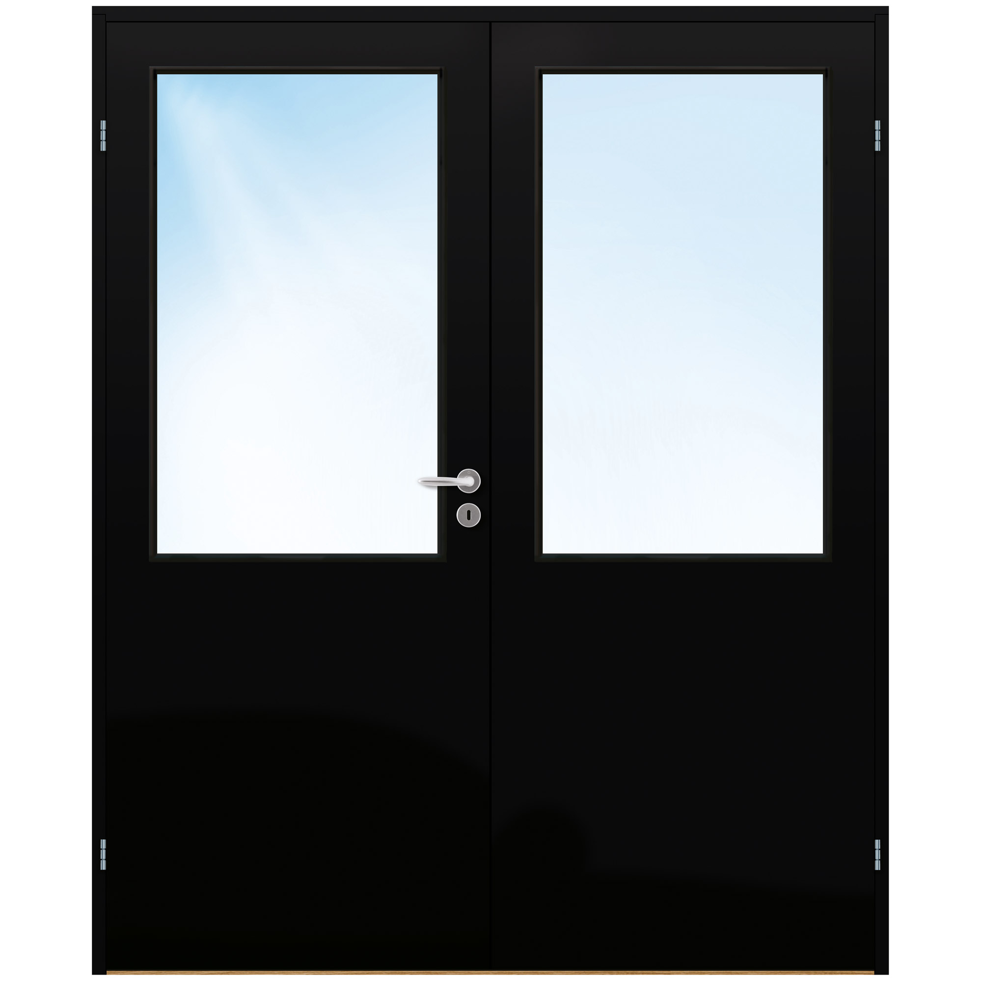 Tofløyet Dør Bygg1 Sletten Kompakt HW Klarglass