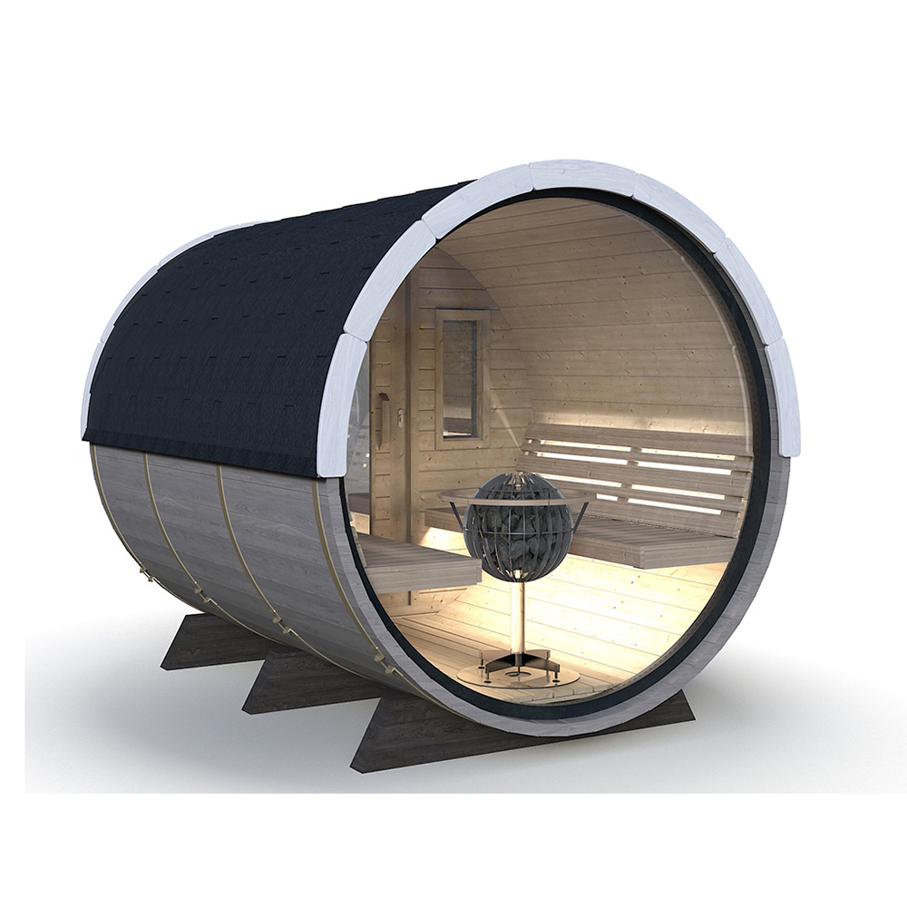 Bastutunna Nordkapp.NU Globe ThermoWood Färg: Grå