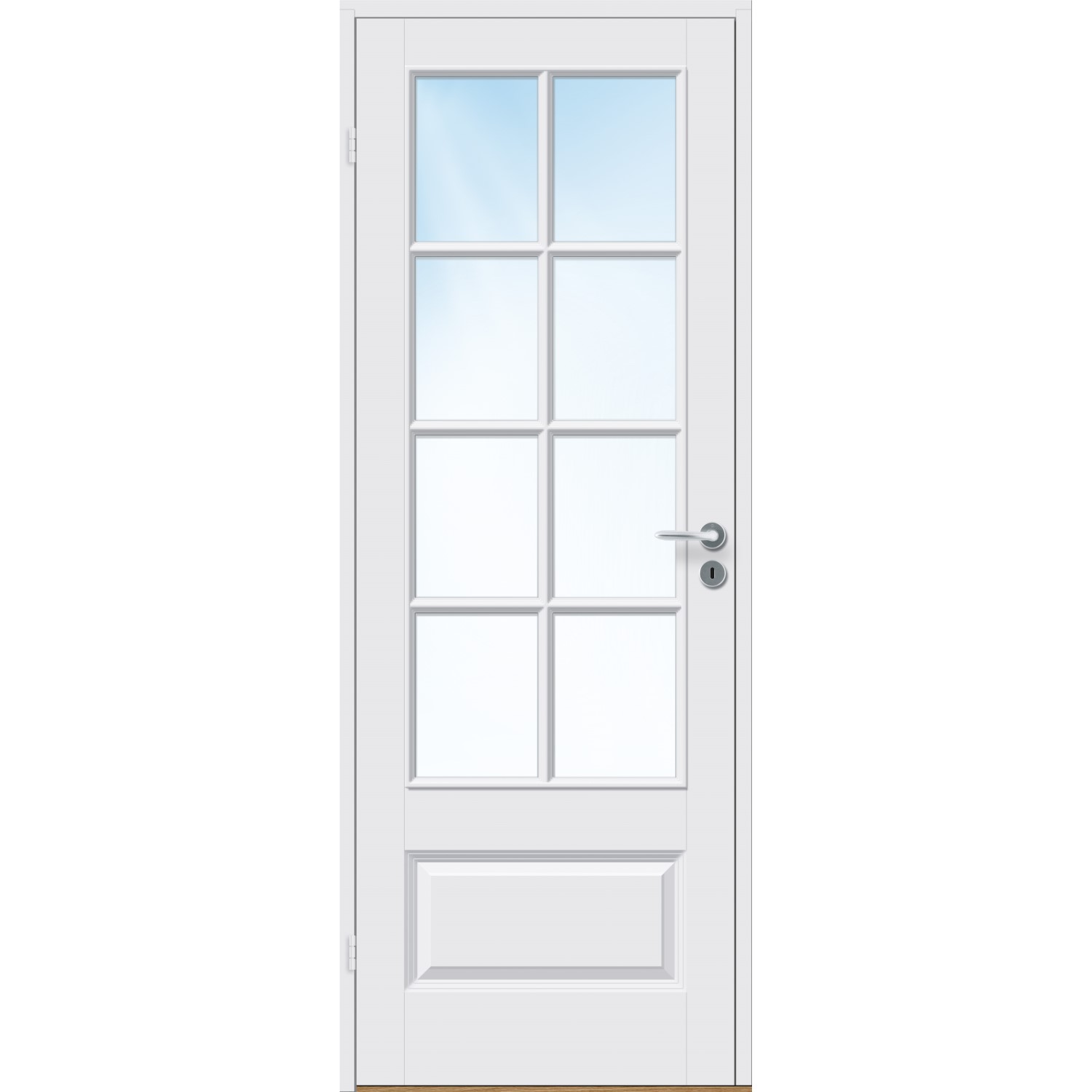 Innerdør Bygg1 Ida Kompakt FW Klarglass